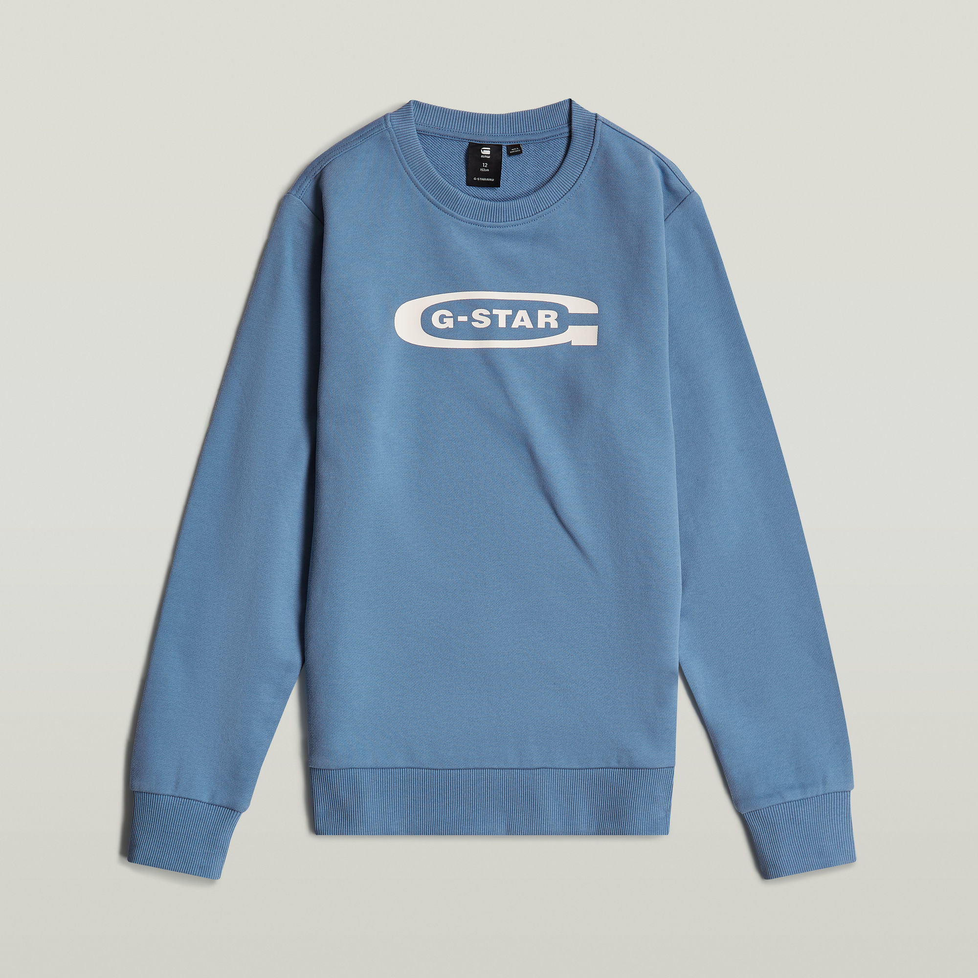 G-Star RAW Kids Sweater Regular Midden blauw jongens