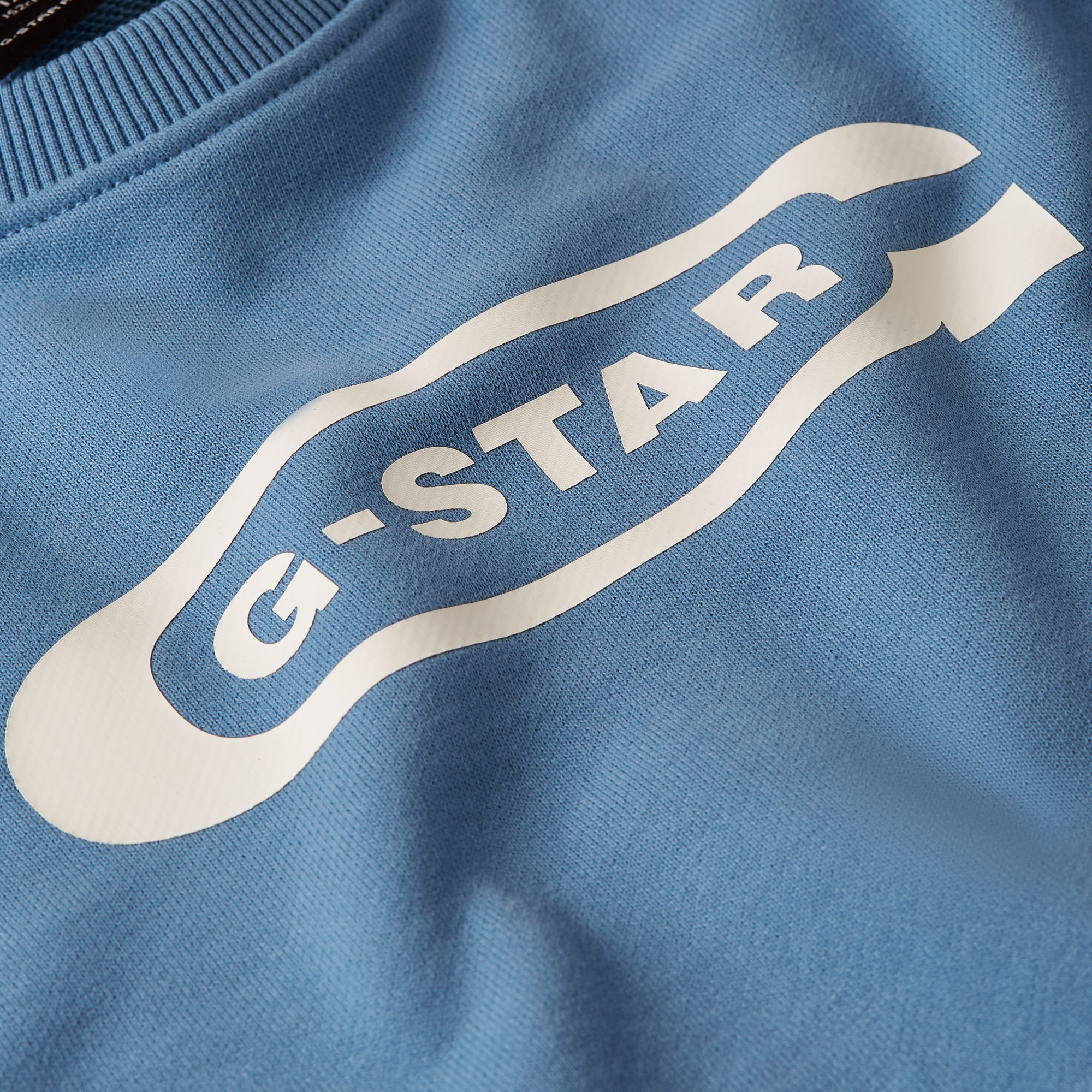 G-Star RAW Kids Sweater Regular Midden blauw jongens