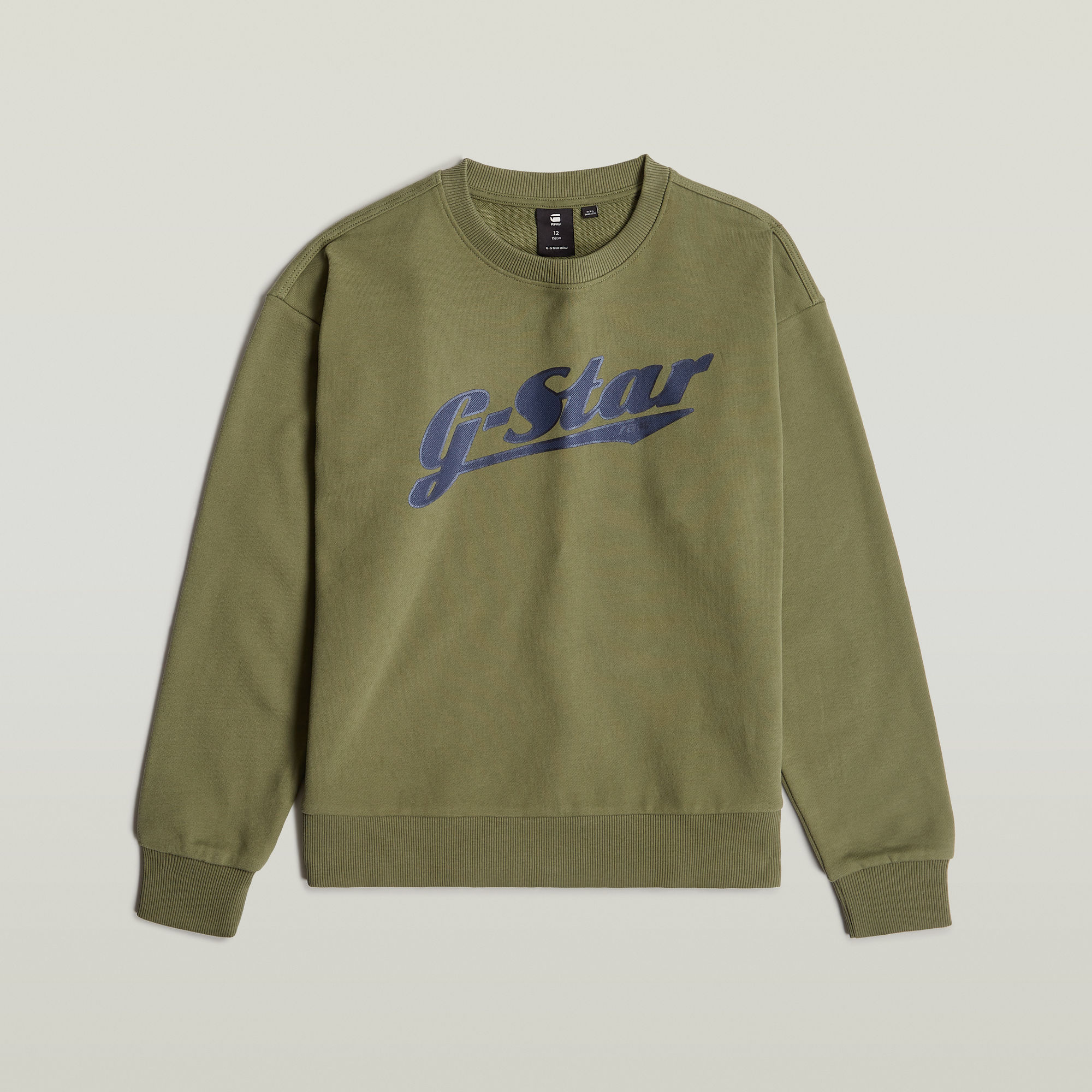 G-Star RAW Jongens Sweater Loose Groen jongens