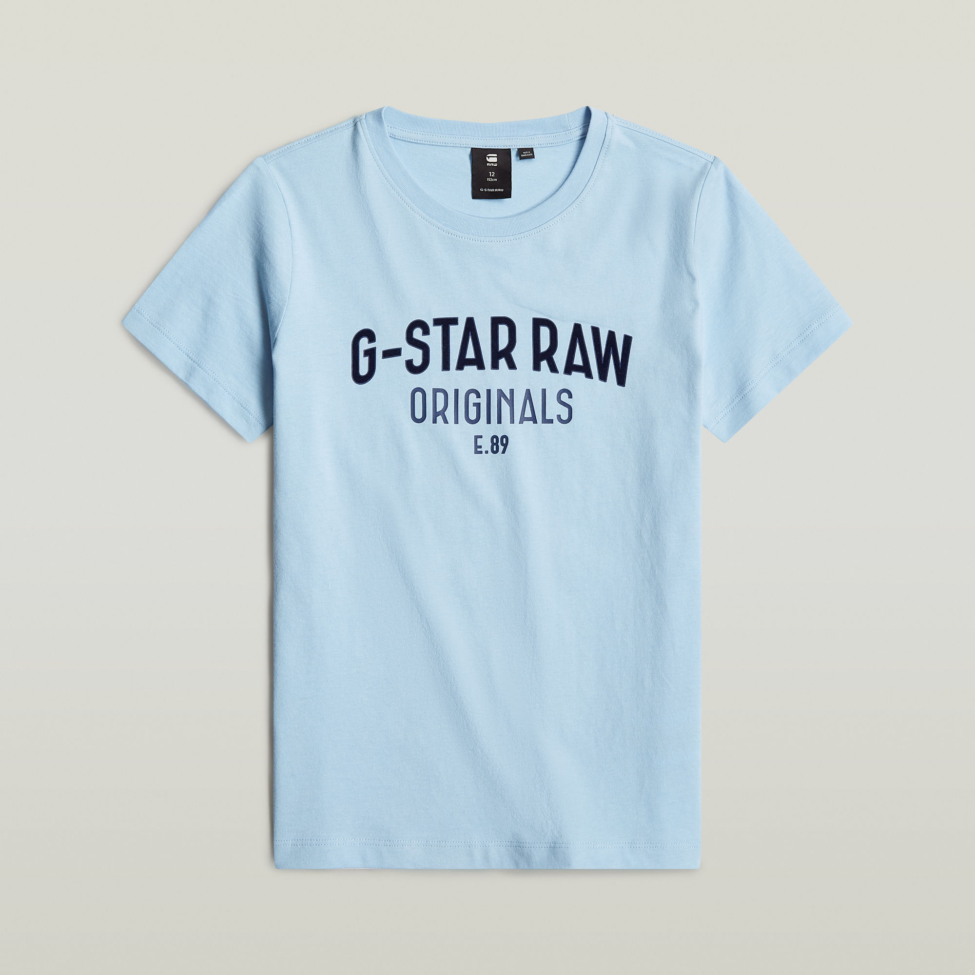 G-Star RAW Kids T-Shirt Regular Lichtblauw meisjes