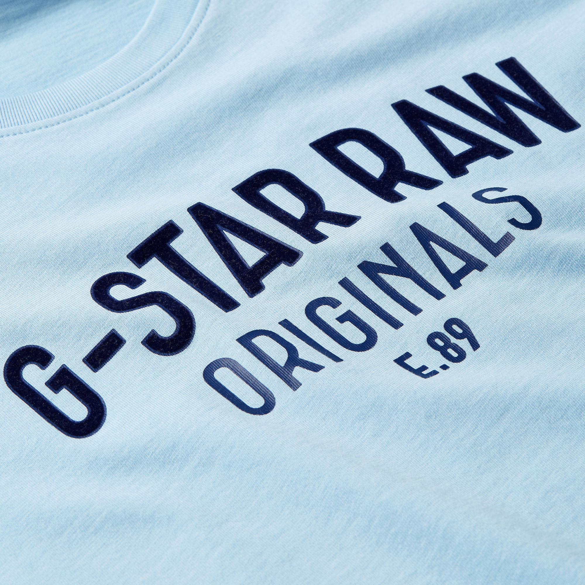 G-Star RAW Kids T-Shirt Regular Lichtblauw meisjes