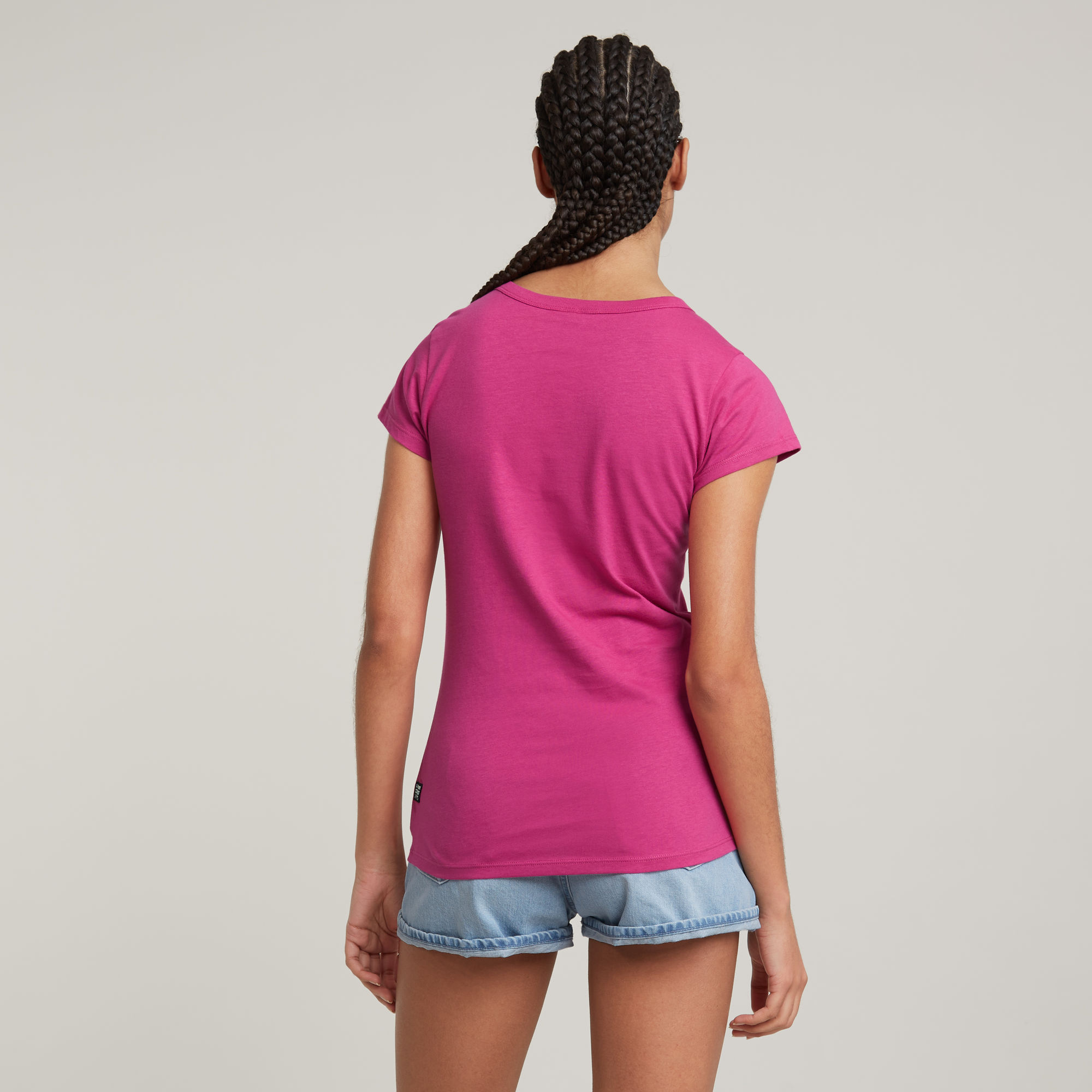 G-Star RAW Large Logo Top Roze Dames