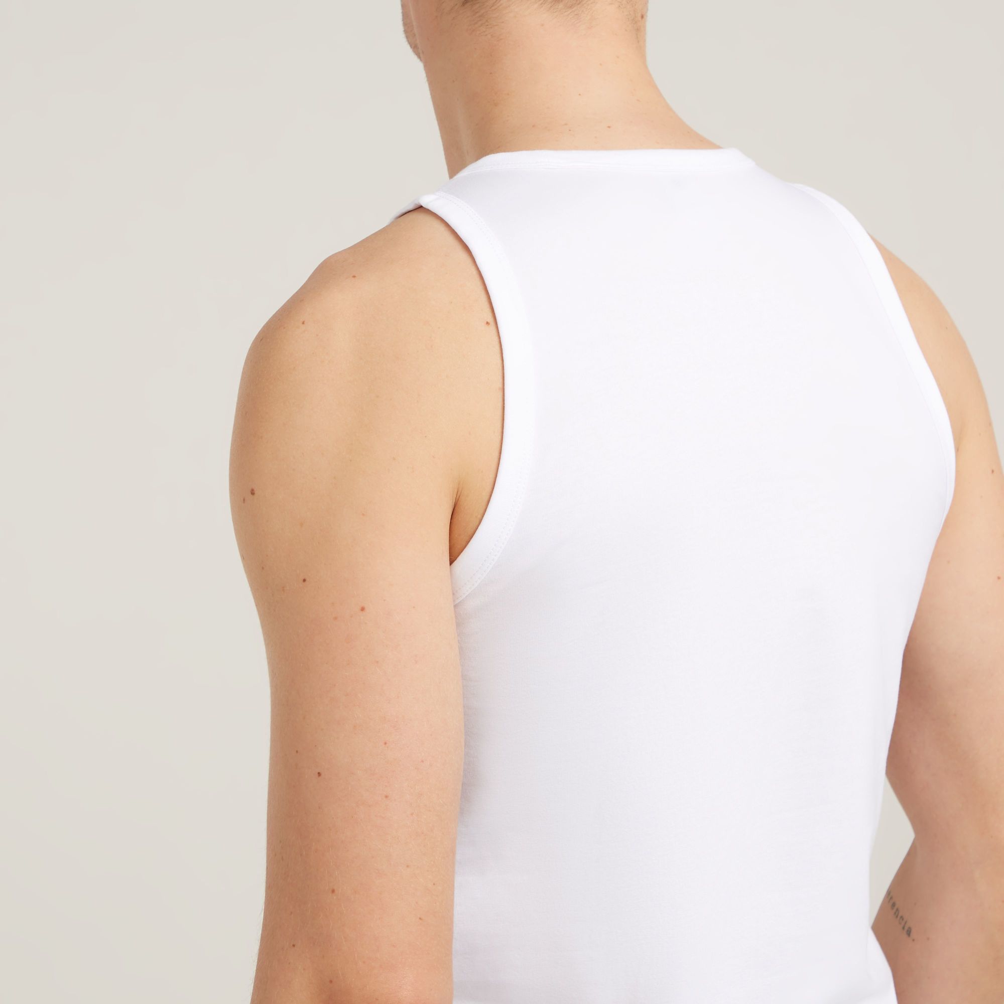 G-Star RAW Base Tanktop Set Van 2 Wit Heren