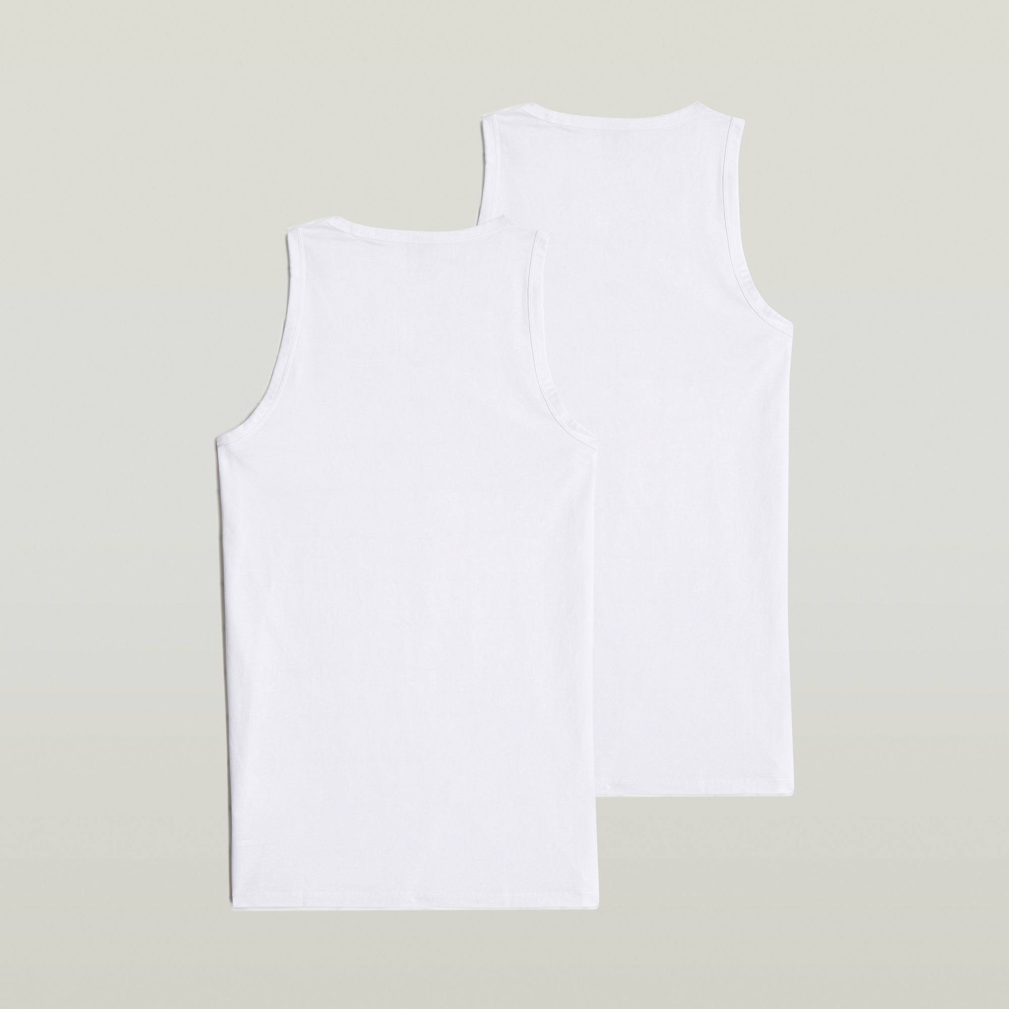 G-Star RAW Base Tanktop Set Van 2 Wit Heren