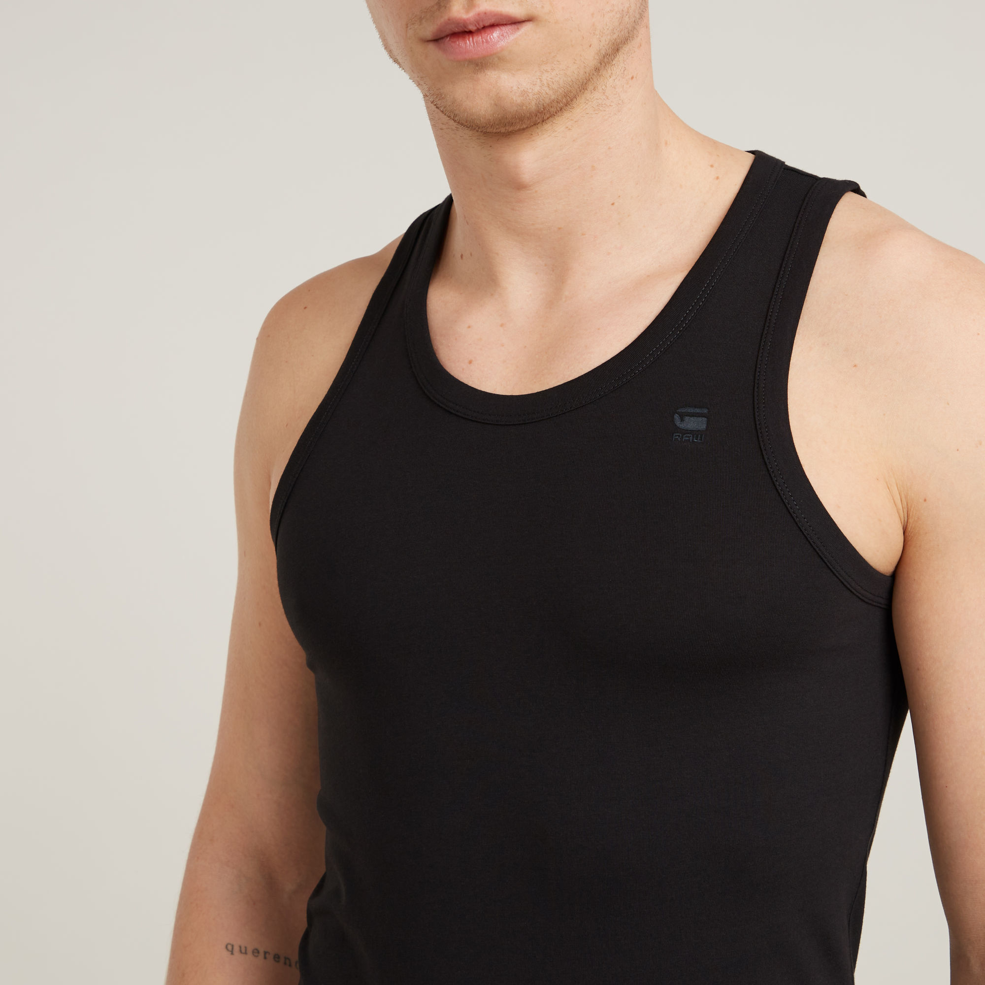 G-Star RAW Base Tanktop Set Van 2 Zwart Heren