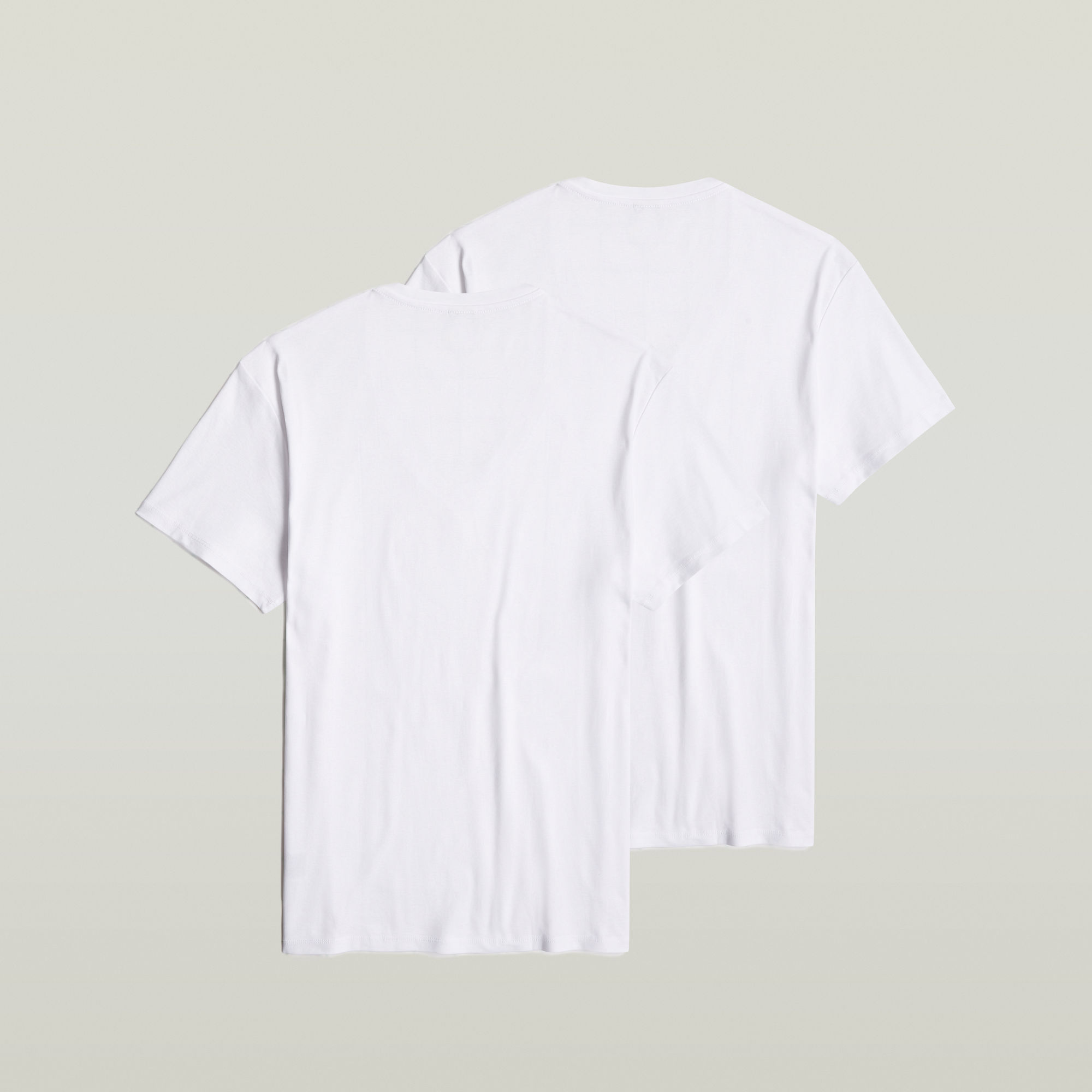 G-Star RAW Base V-Hals T-Shirt Set Van Twee Wit Heren