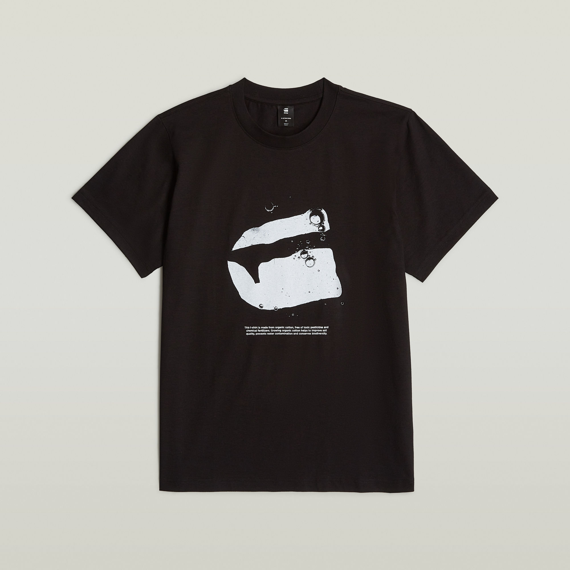 G-Star RAW Water Burger Loose T-Shirt Zwart Heren