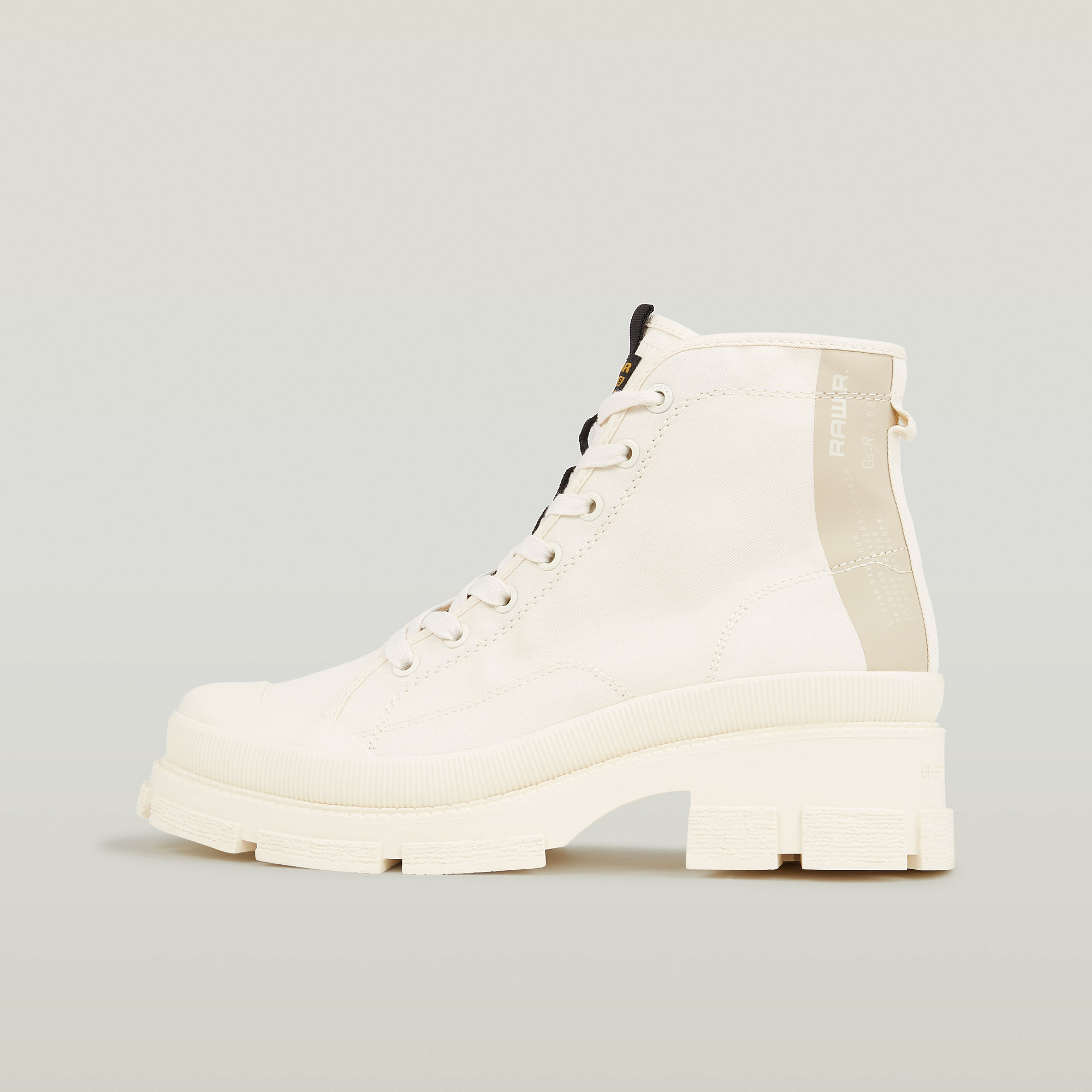 

Aefon II Mid Canvas Boots - White - Women