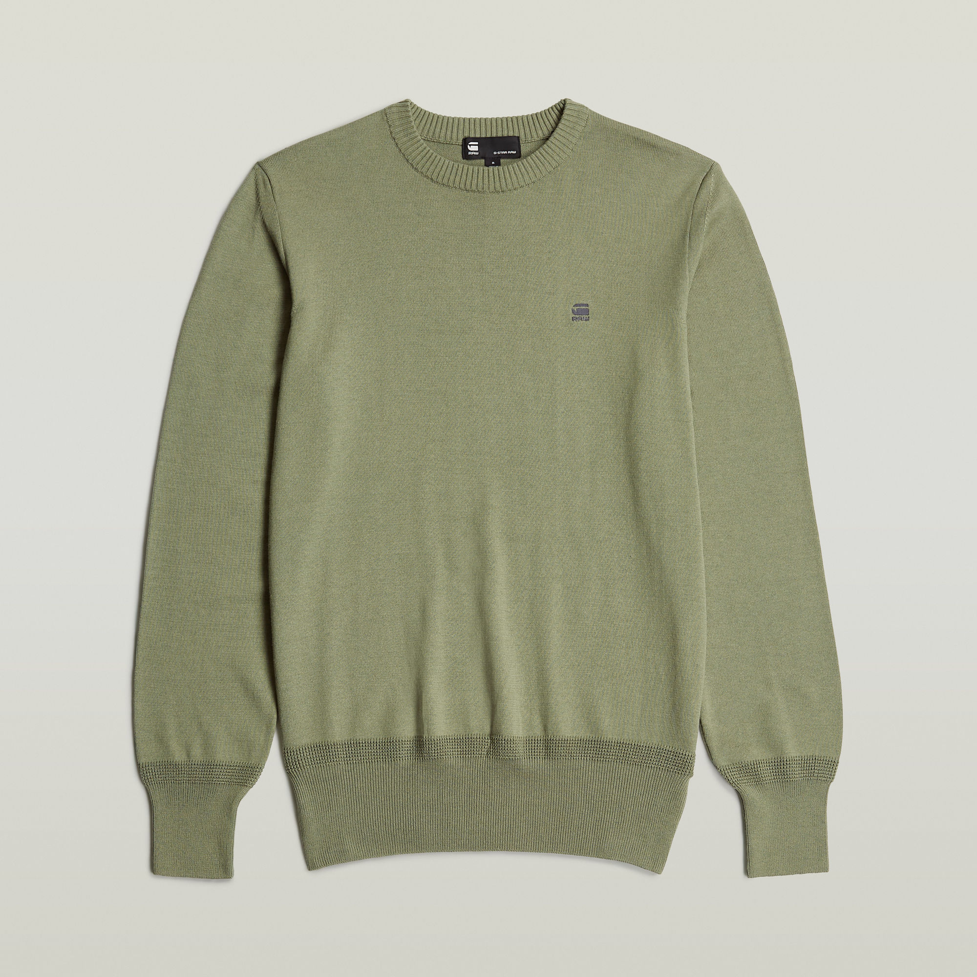G-Star RAW Core Knitted Sweater Groen Heren