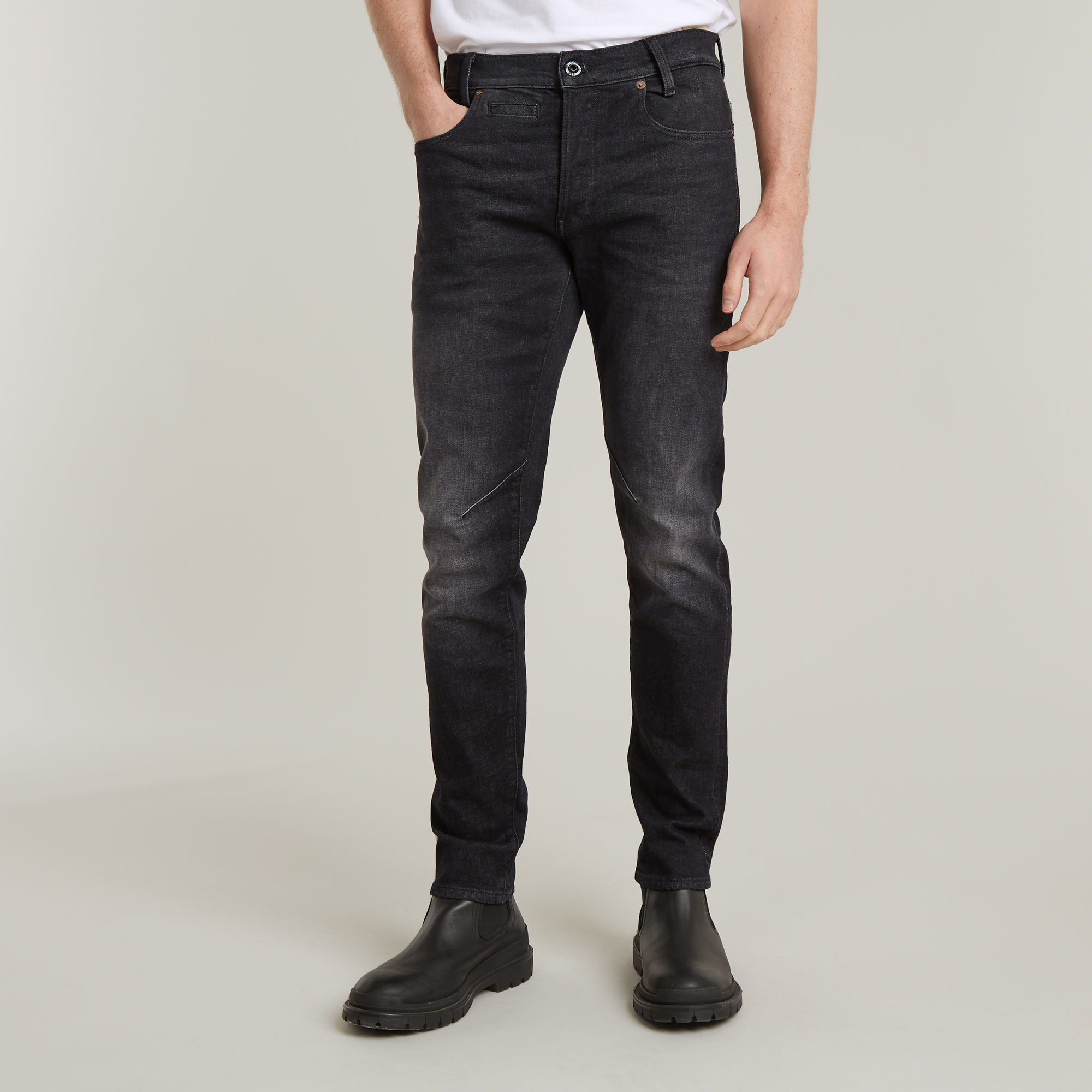 

D-Staq 5-Pocket Slim Jeans - Midden blauw - Heren