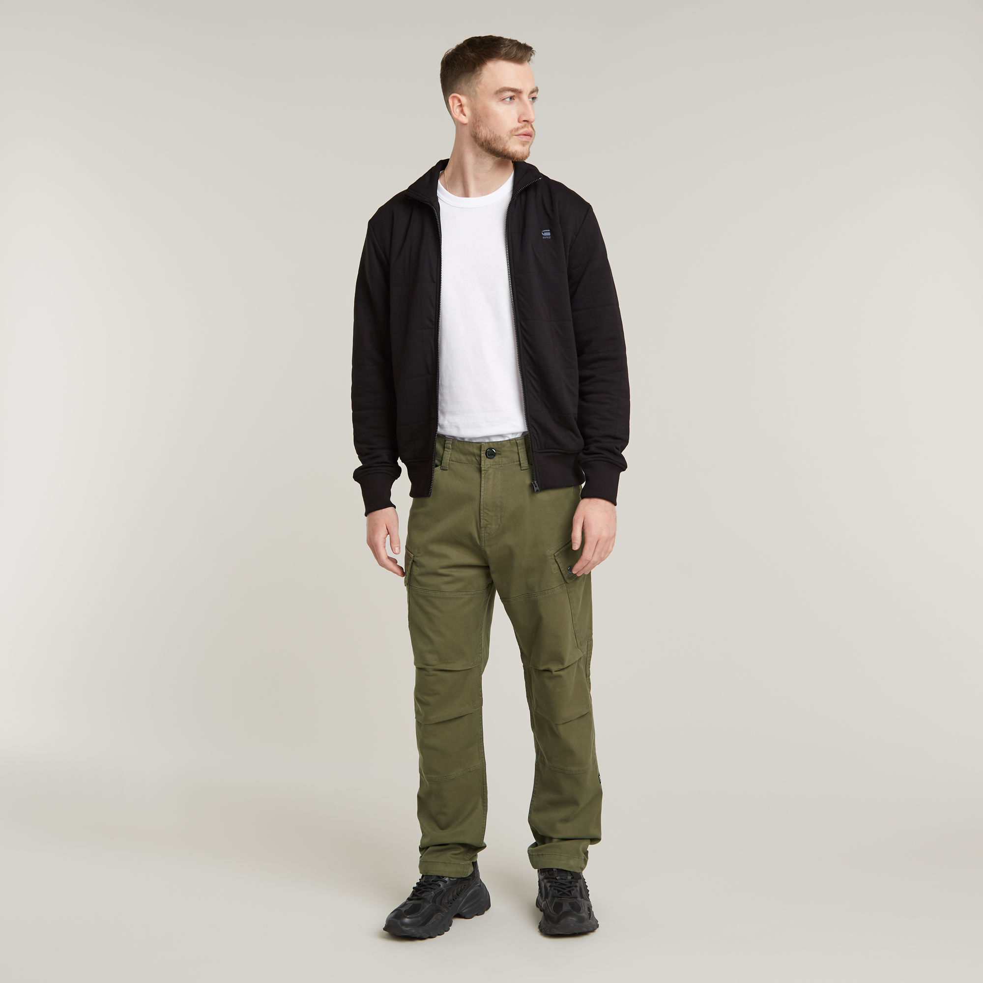 G-Star RAW Roxic Straight Tapered Cargo Broek Groen Heren