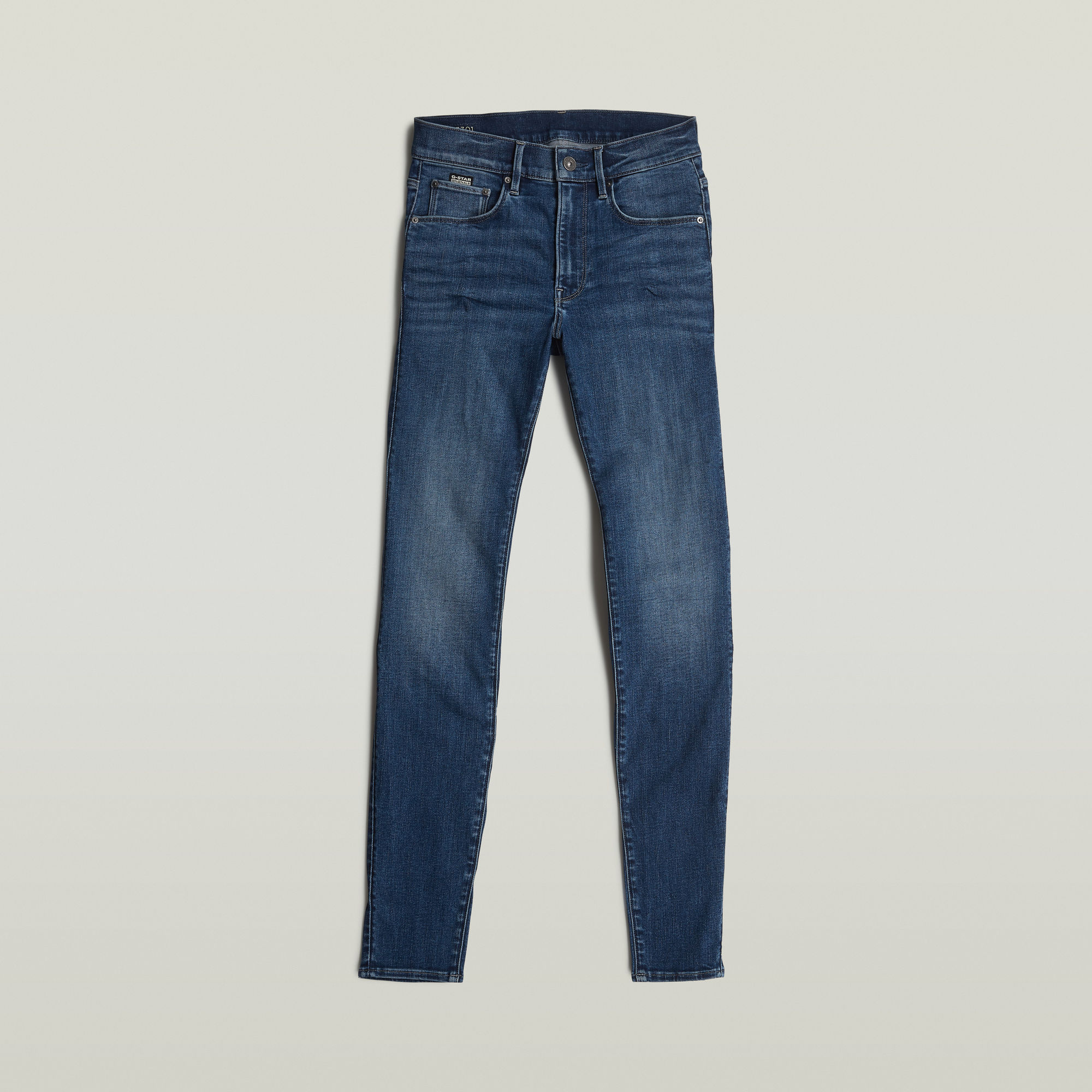 G-Star RAW 3301 Skinny Jeans Midden blauw Dames