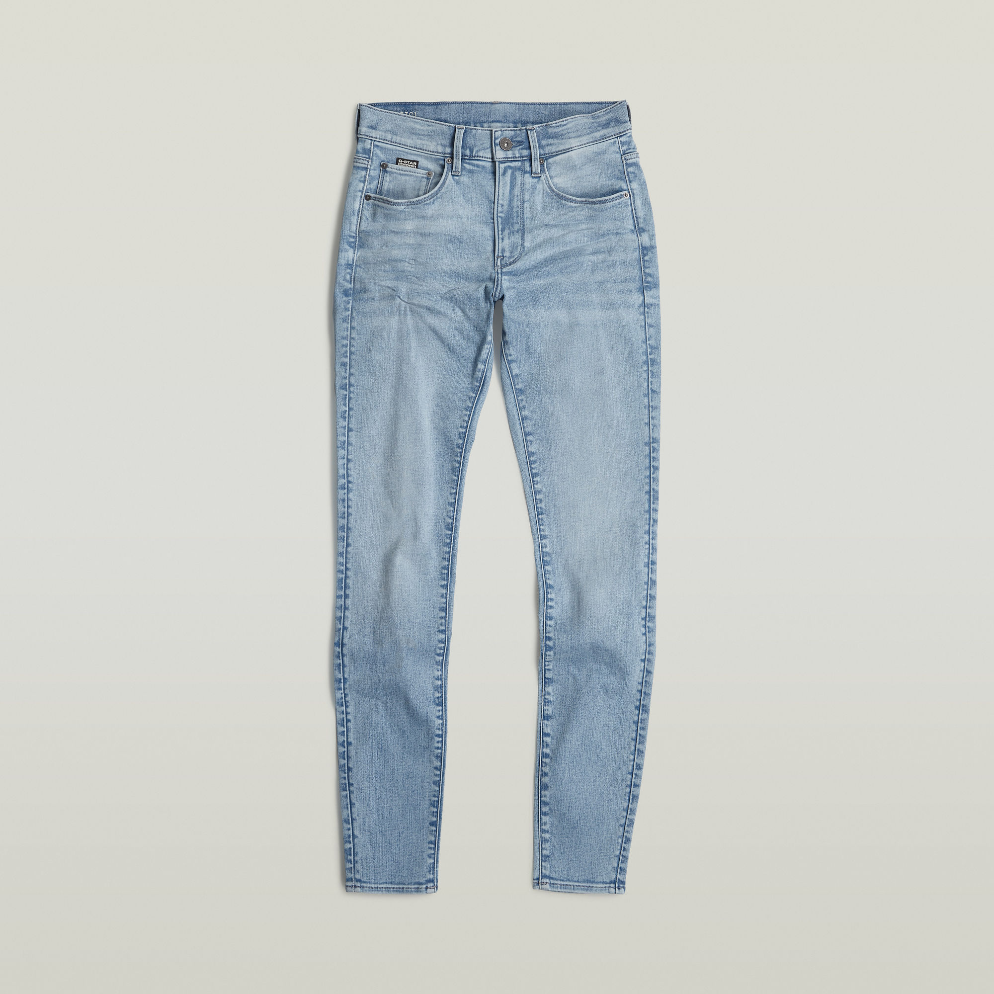G-Star RAW 3301 Skinny Jeans Midden blauw Dames