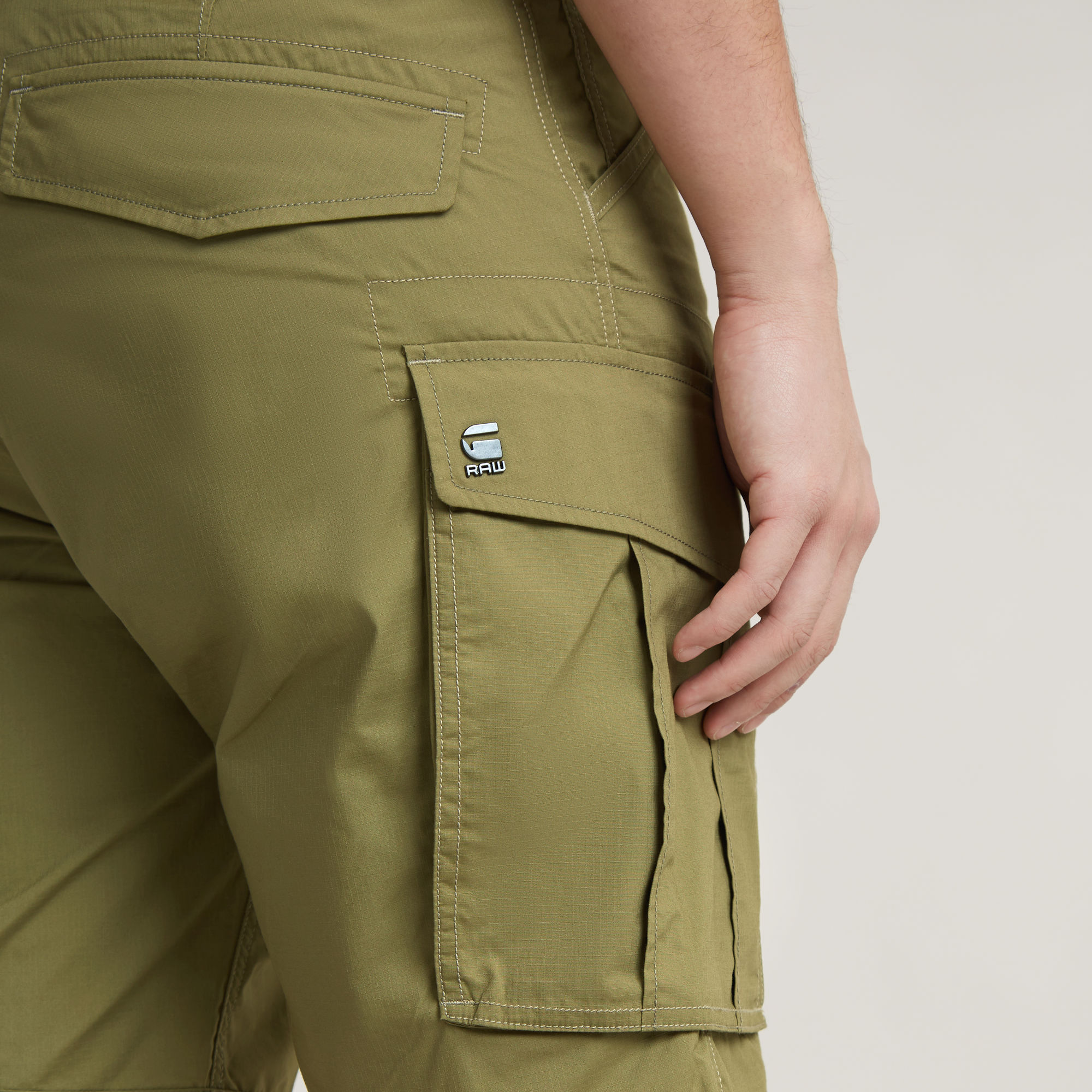 G-Star RAW Rovic Zip Relaxed Short Groen Heren