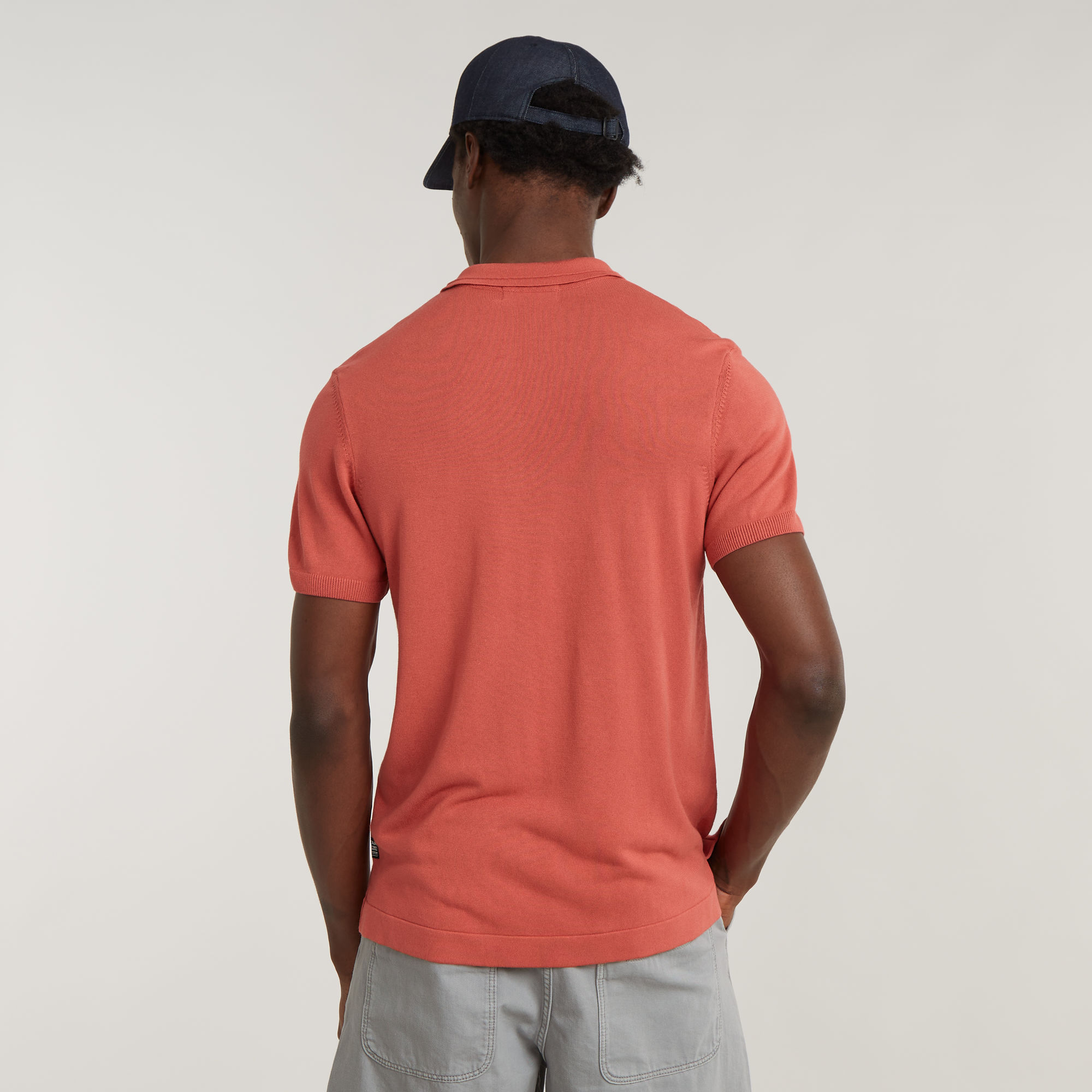 G-Star RAW Knitted Polo Rood Heren