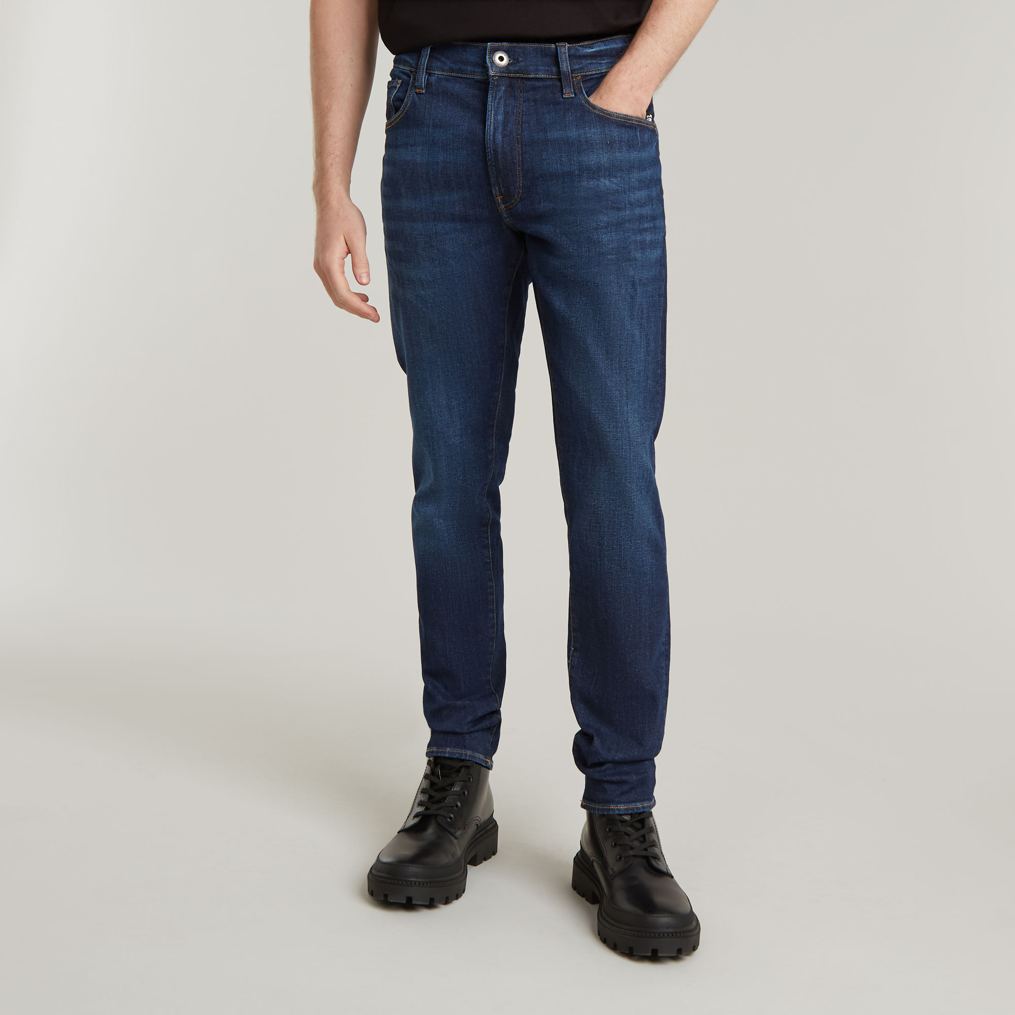 

3301 Slim Jeans - Dark blue - Men