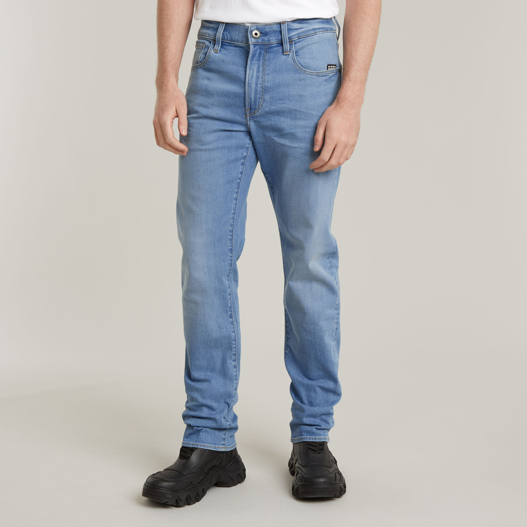 

3301 Straight Jeans - Medium blue - Men