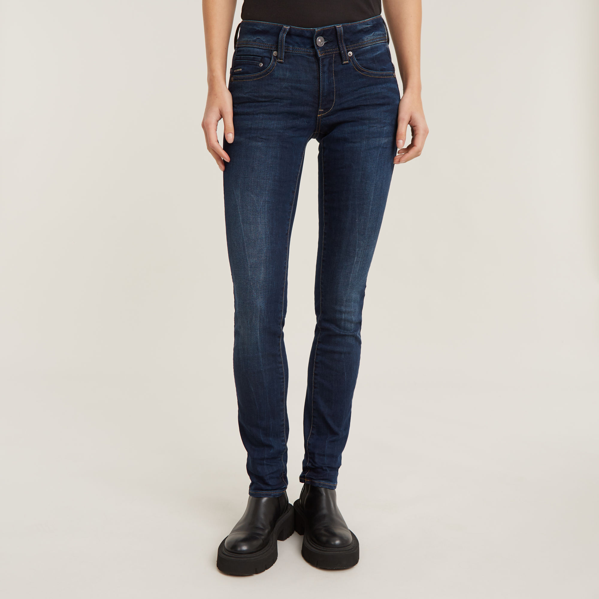 

Midge Straight Jeans - Dark blue - Women