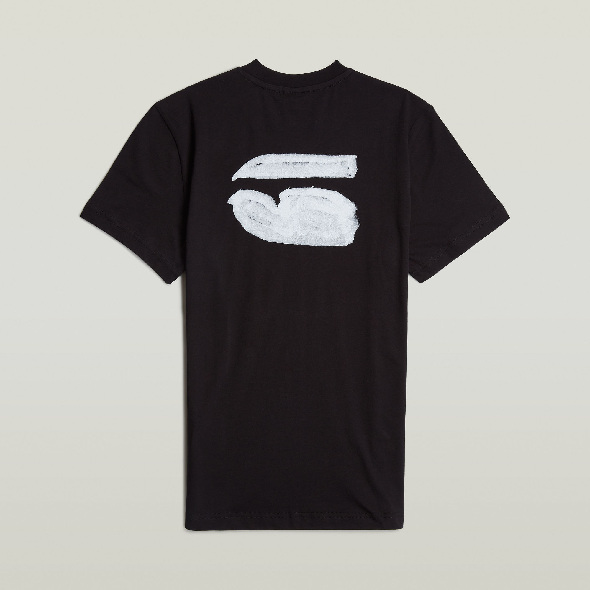 G-Star RAW Burger Back Print T-Shirt Zwart Heren