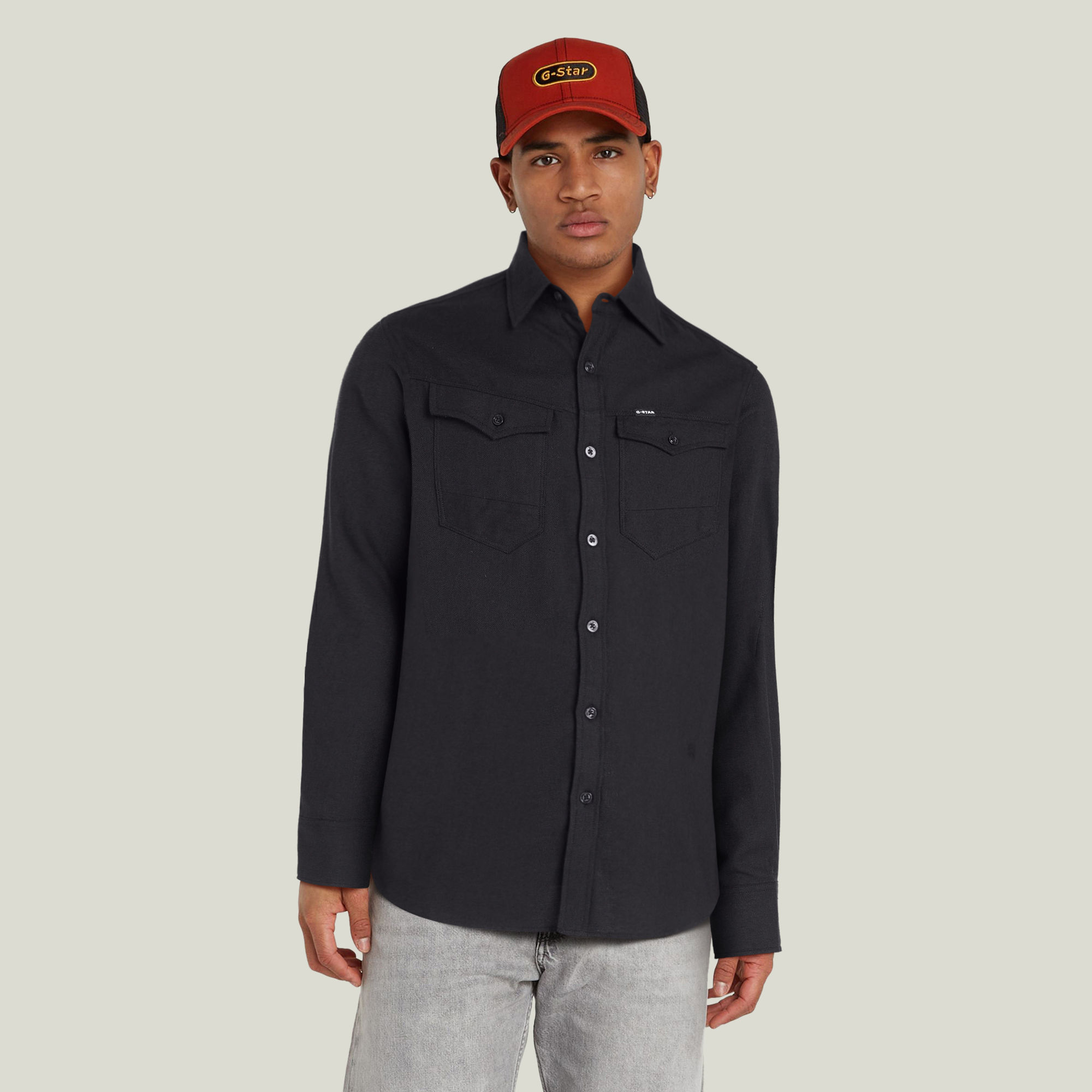 

Arc 3D Slim Hemd - Schwarz - Herren