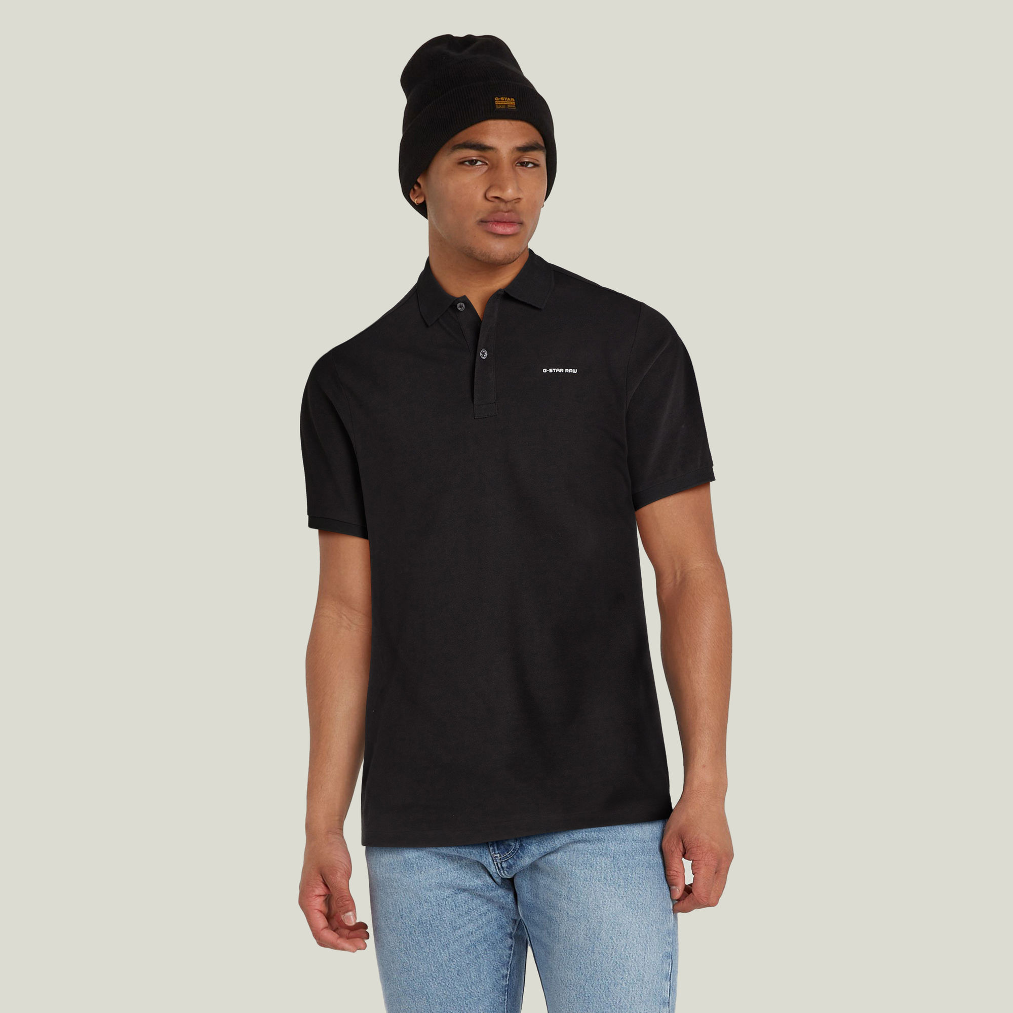 

Oluv Slim Polo - Black - Men