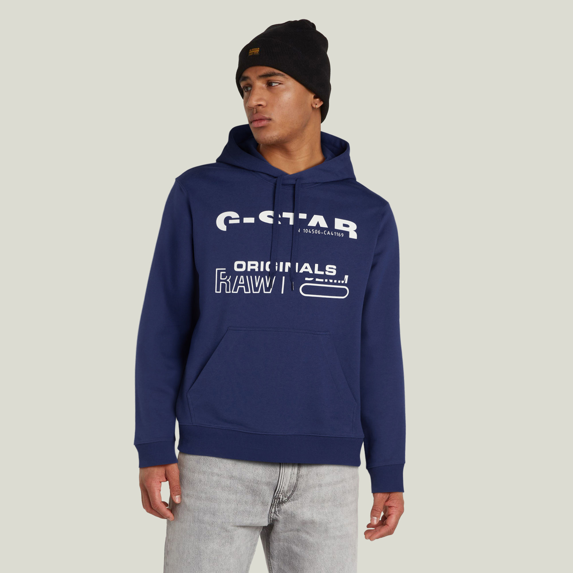 

Originals Hooded Sweater - Midden blauw - Heren