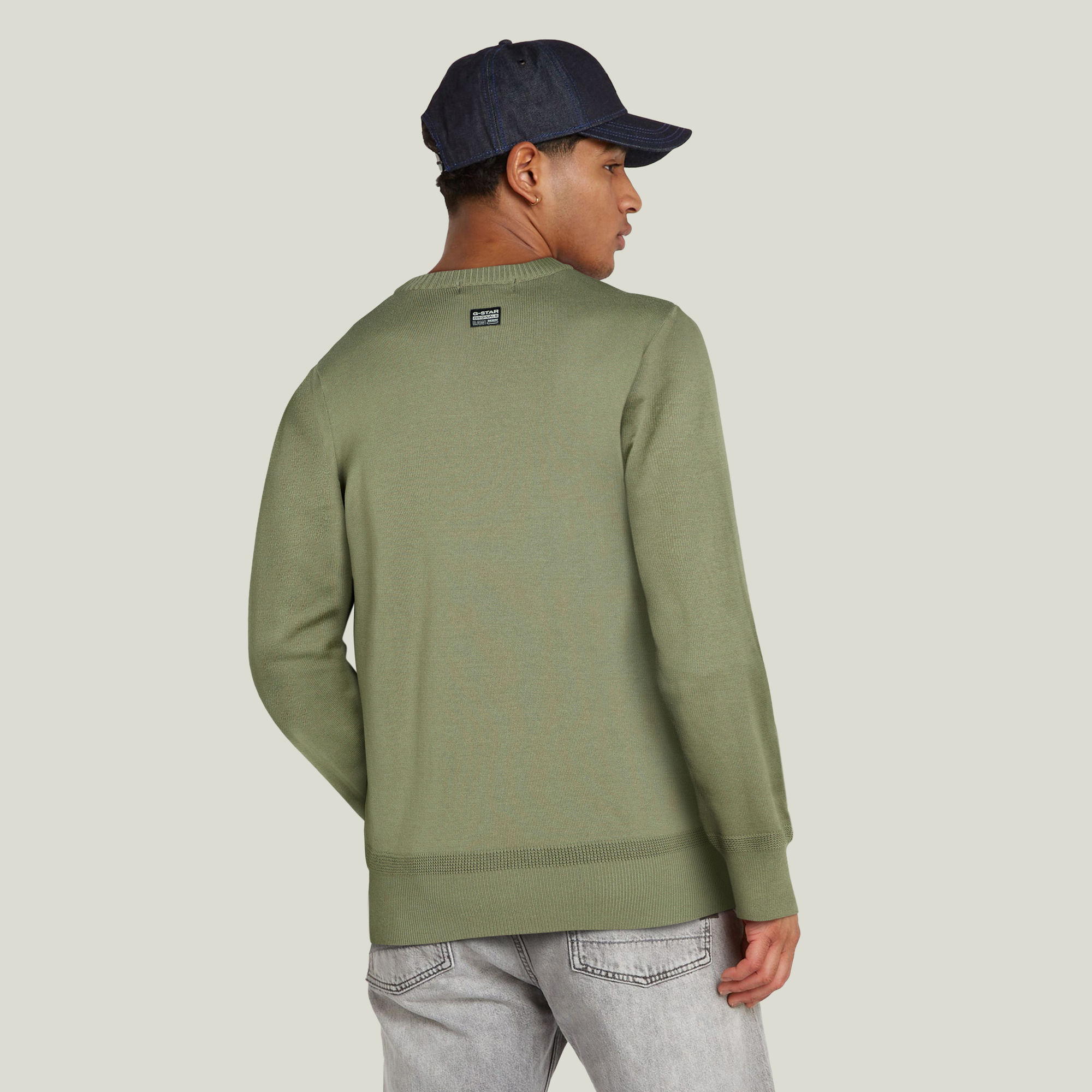 G-Star RAW Core Knitted Sweater Groen Heren