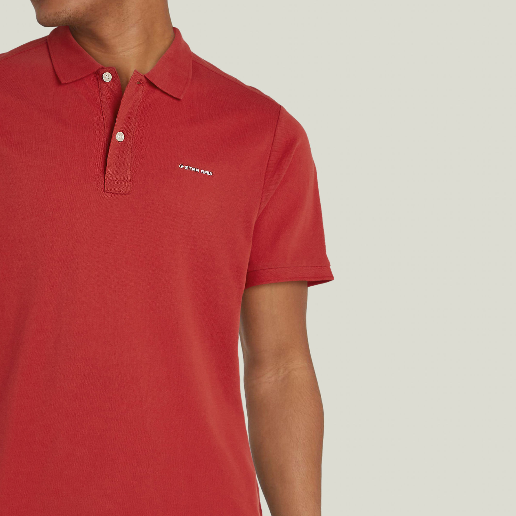 G-Star RAW Oluv Slim Polo Rood Heren