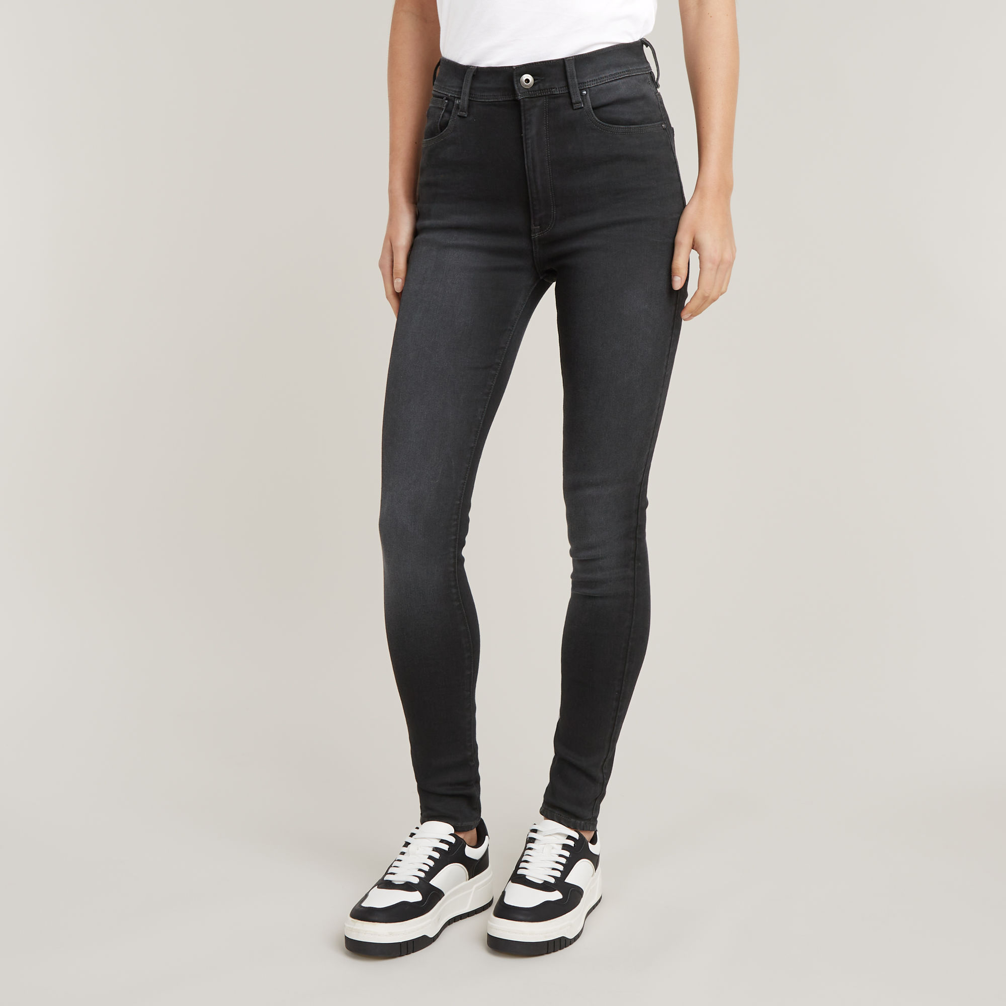 

Kafey Ultra High Skinny Jeans - Grey - Women