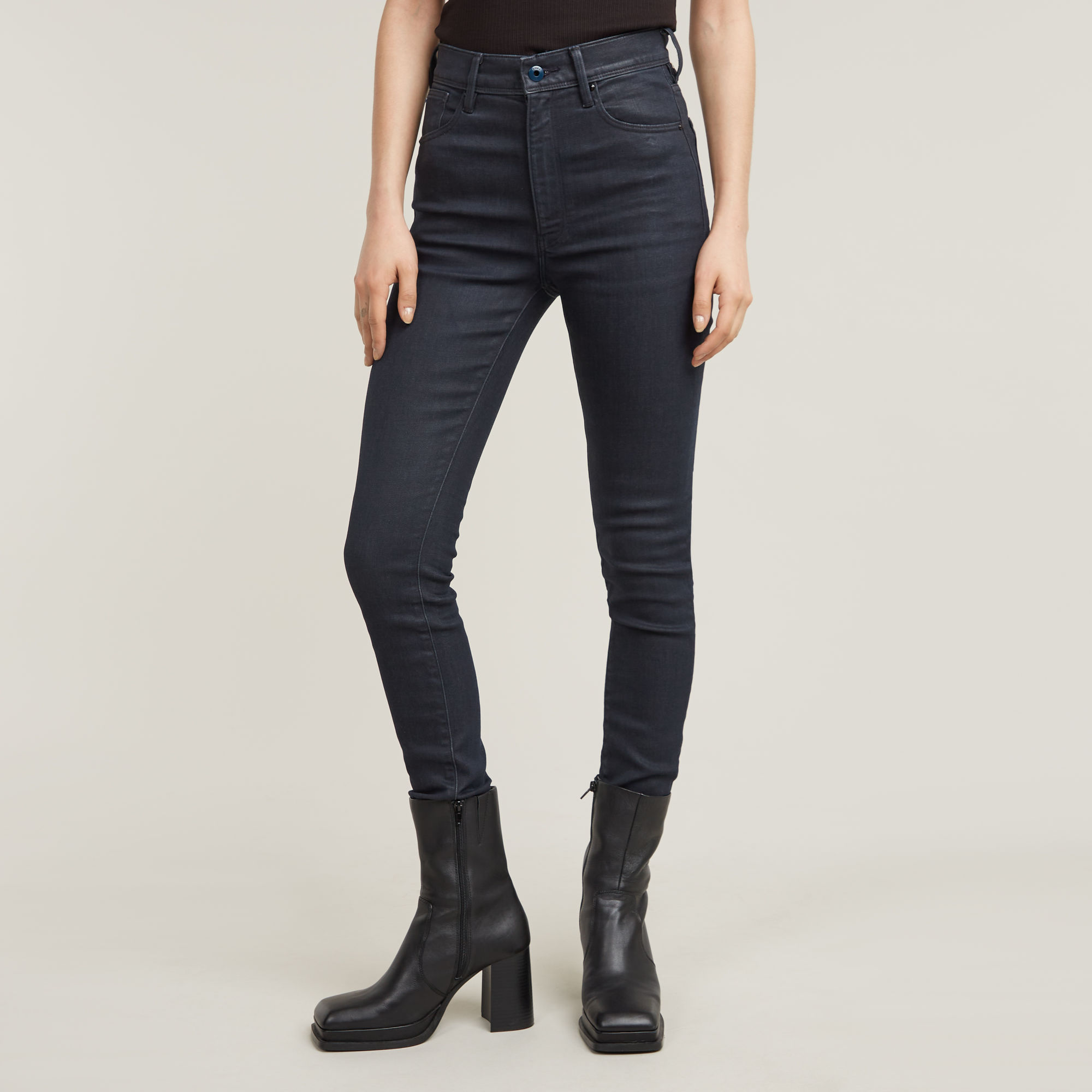 

Kafey Ultra High Skinny Jeans - Dark blue - Women