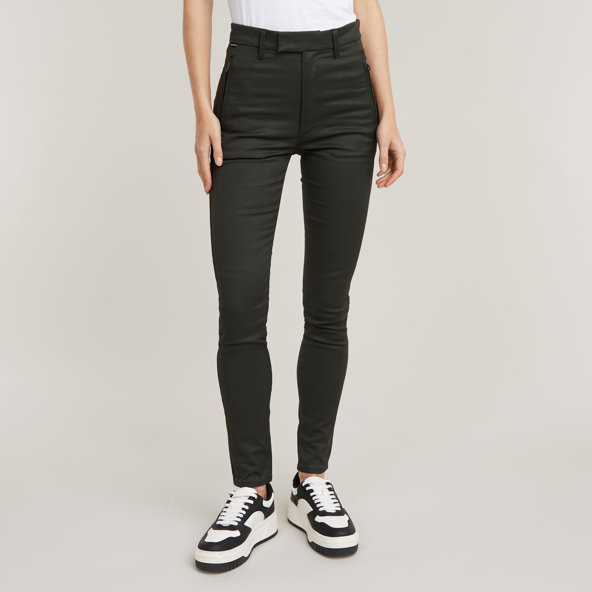 

Weld High Skinny Chino - Grijs - Dames