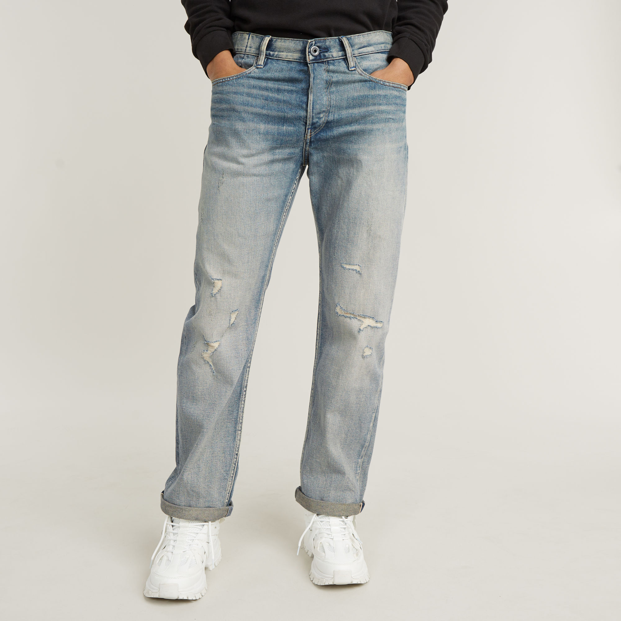 Dakota Regular Straight Jeans - Hellblau - Herren