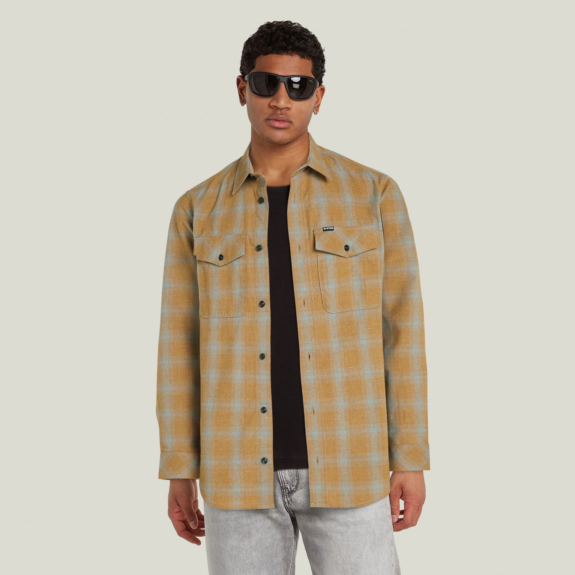 

Marine Slim Shirt - Meerkleurig - Heren