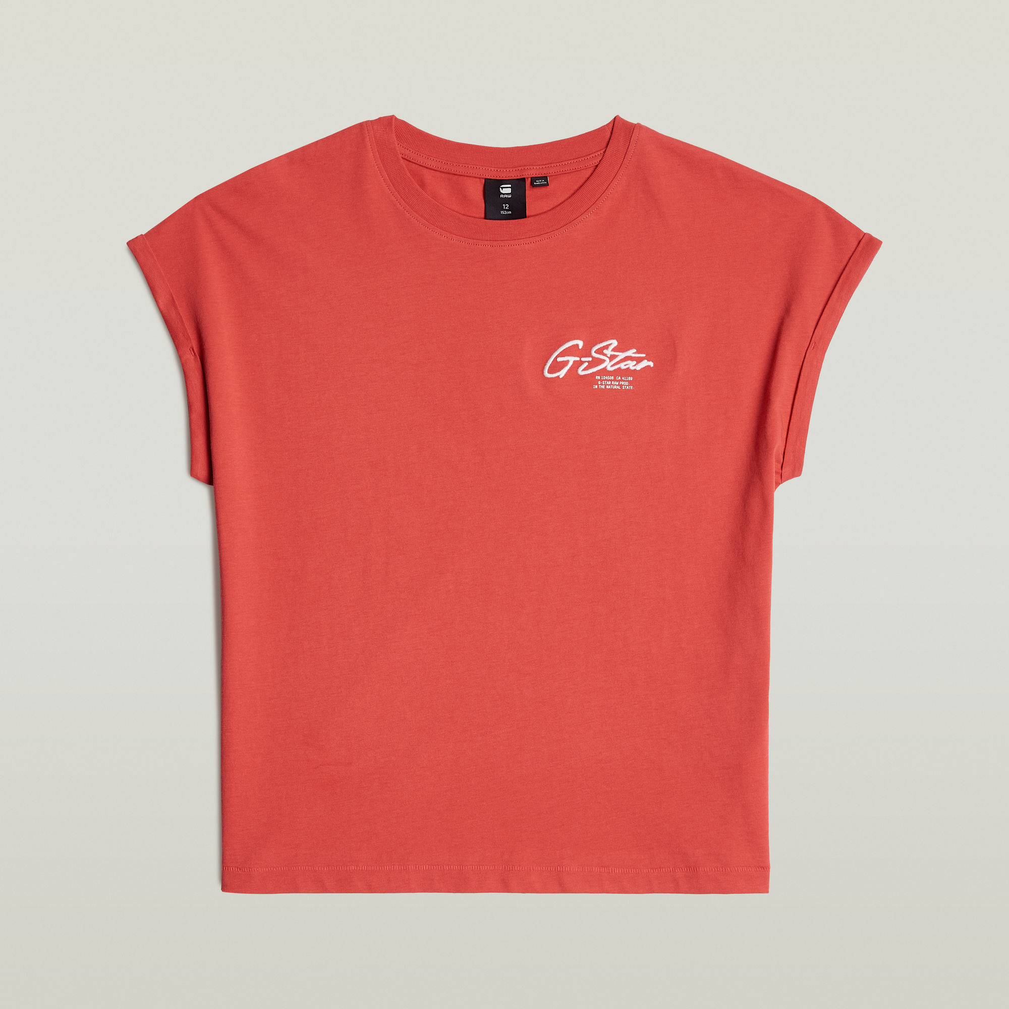 

Kids T-Shirt Sleeveless Loose - Rot - mädchen