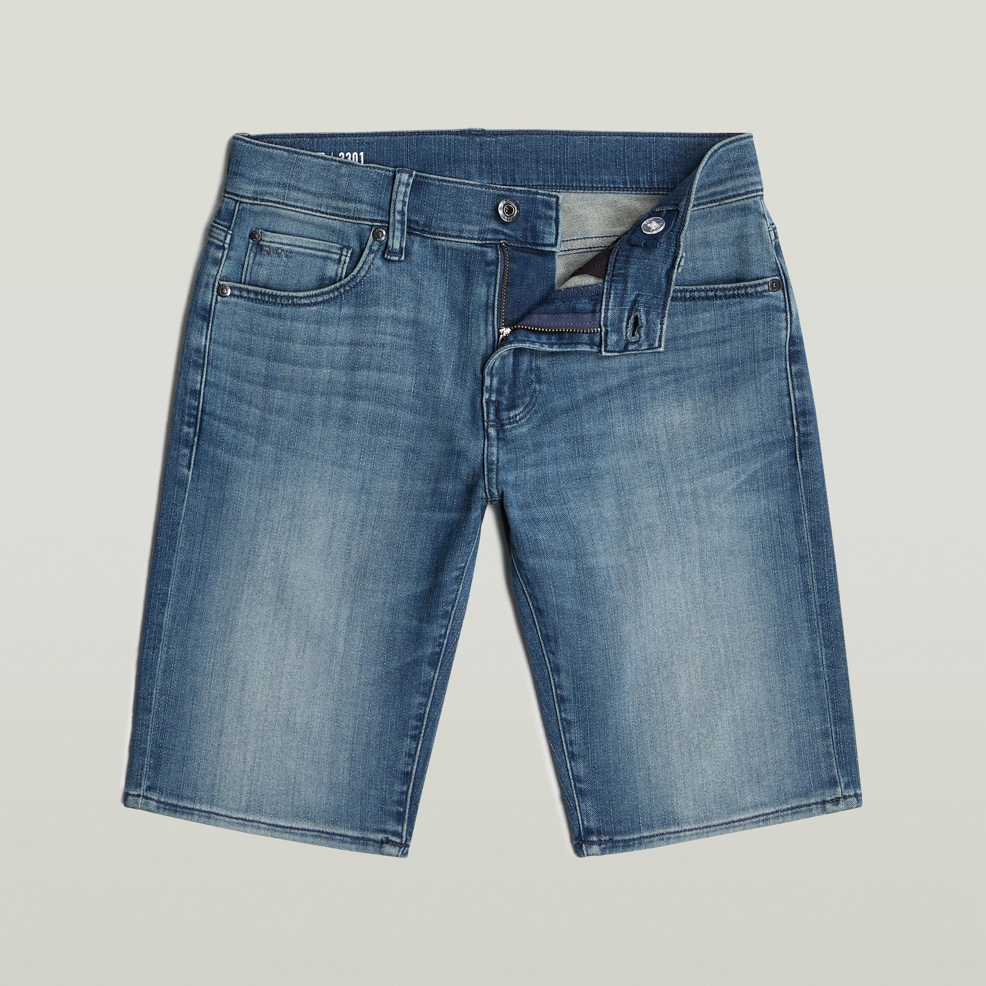 

Kids 3301 Slim Shorts - Mittelblau - jungen