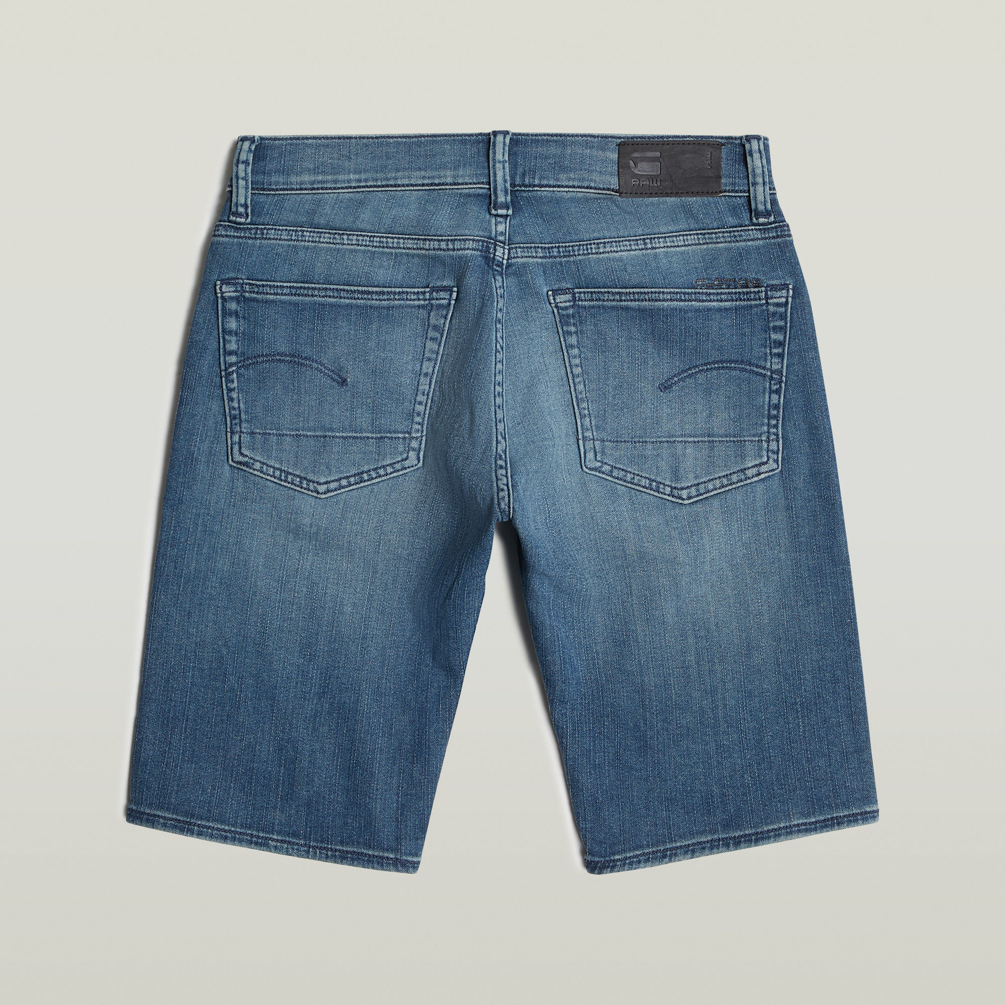 G-Star RAW Kids 3301 Slim Short Midden blauw jongens