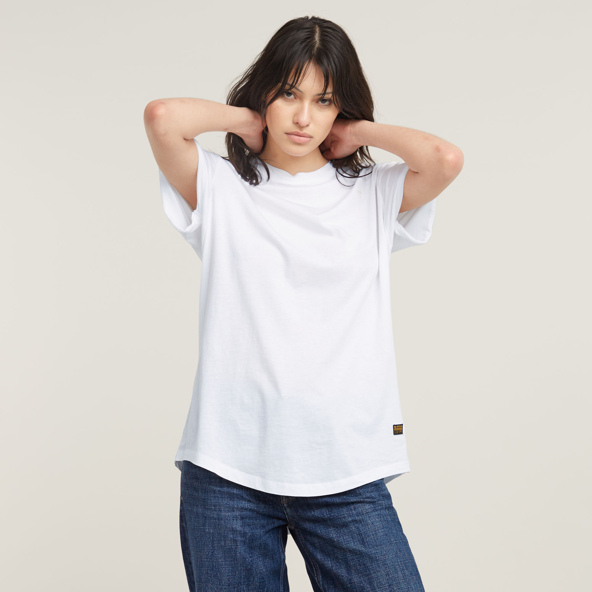 

Lash Fem Loose Top - White - Women