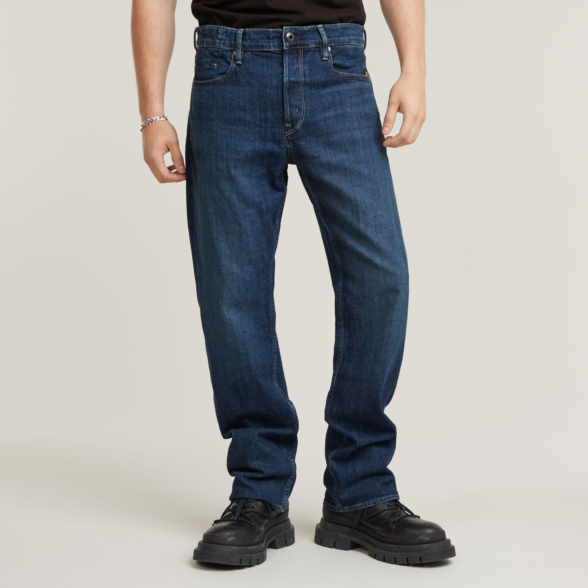 

Dakota Regular Straight Jeans - Dark blue - Men