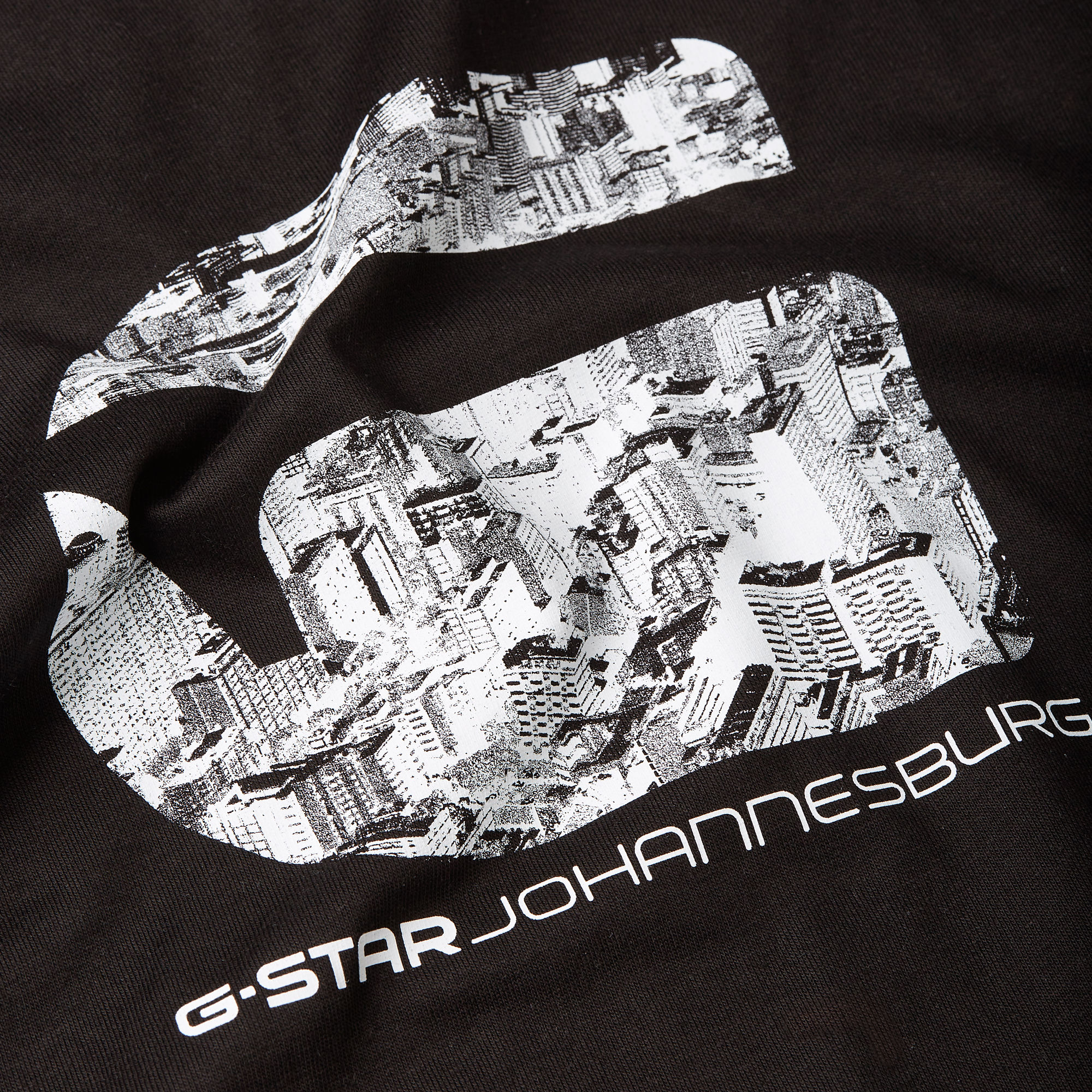 G-Star RAW Johannesburg T-Shirt Zwart Heren