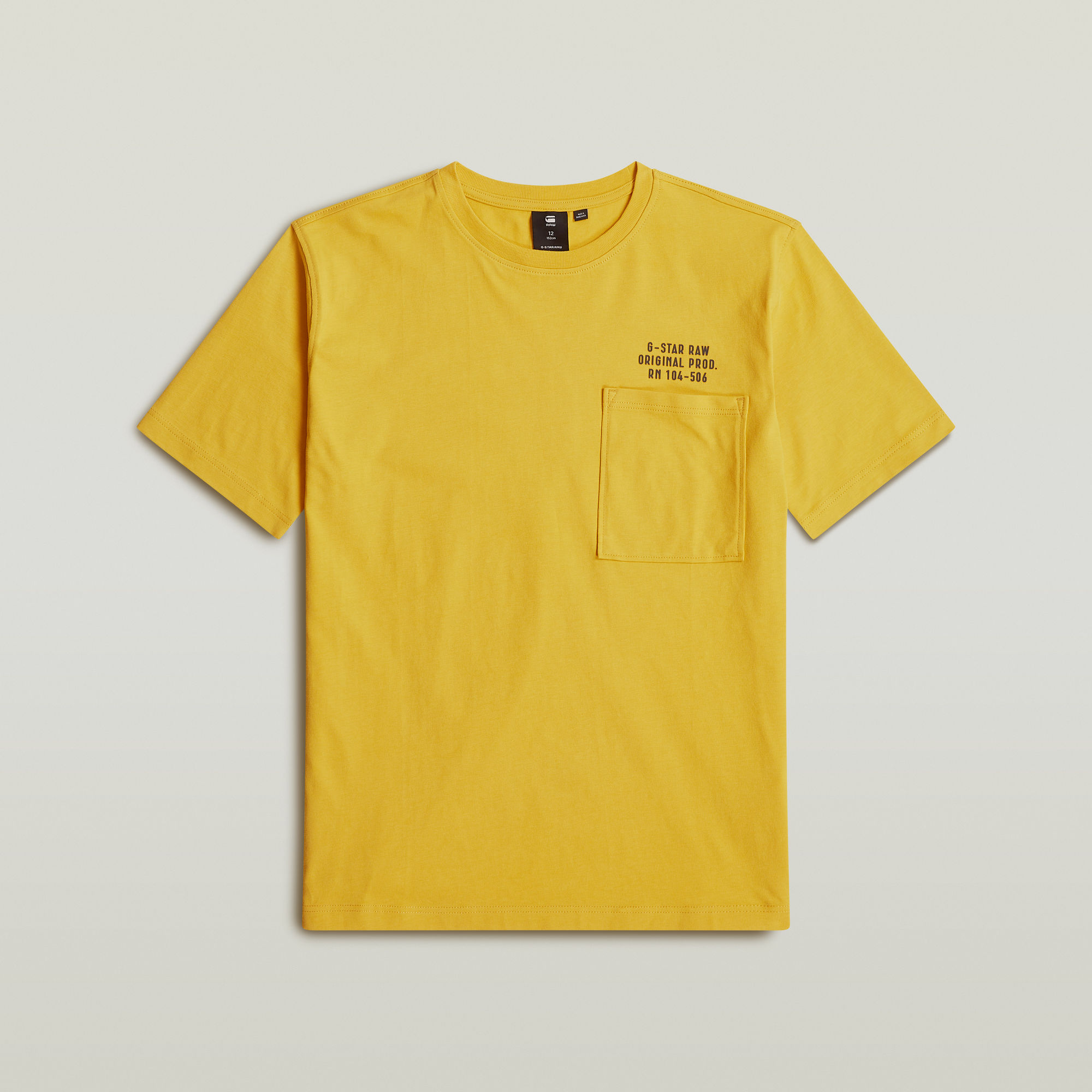

Kids T-Shirt Pocket Loose - Yellow - boys