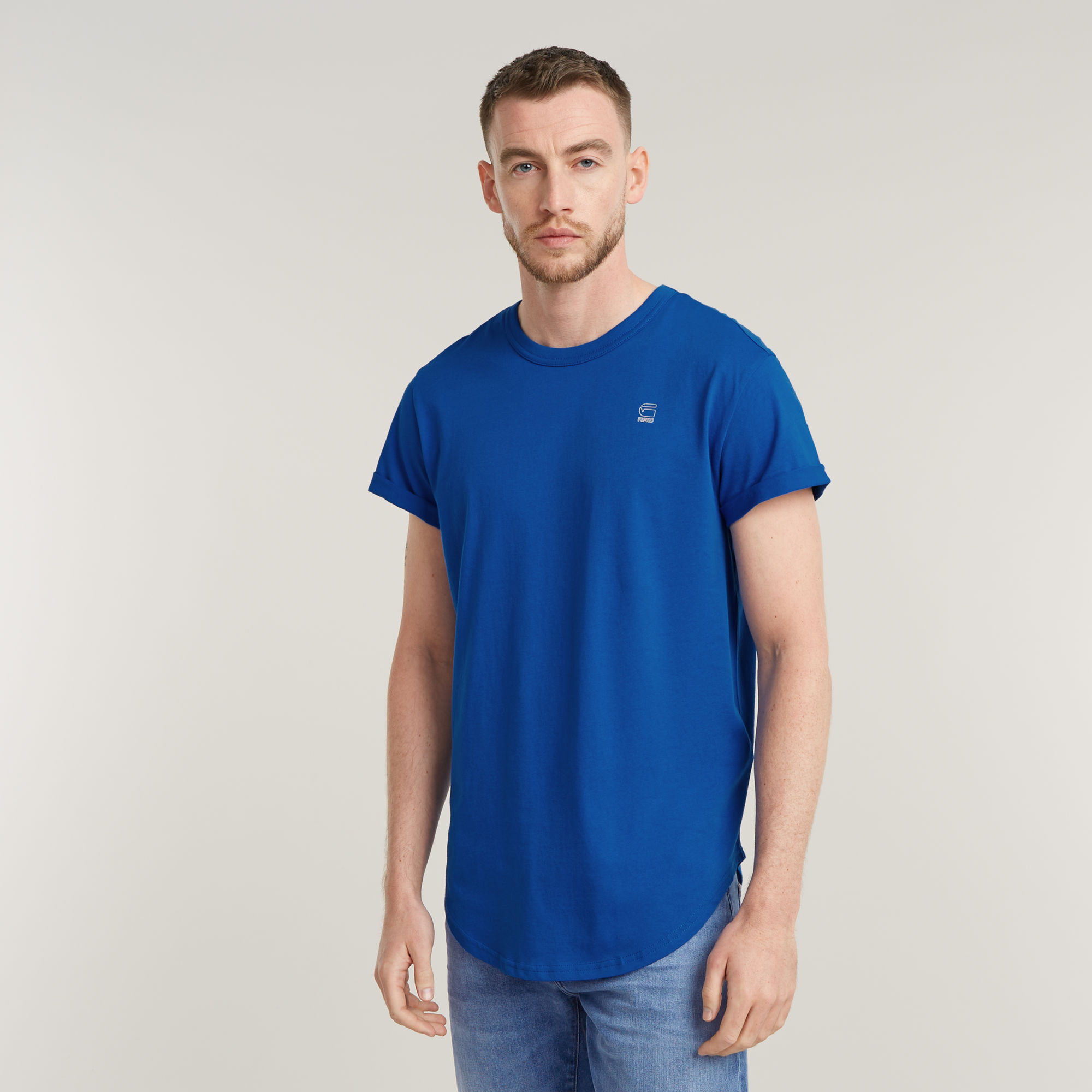 G-Star RAW Ductsoon Relaxed T-Shirt - Midden blauw - Heren