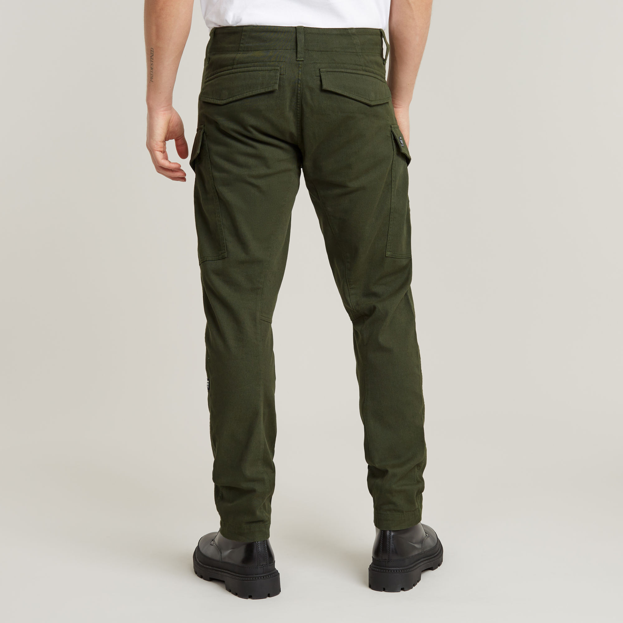 G-Star RAW Cargo Broek Regular Tapered Groen Heren
