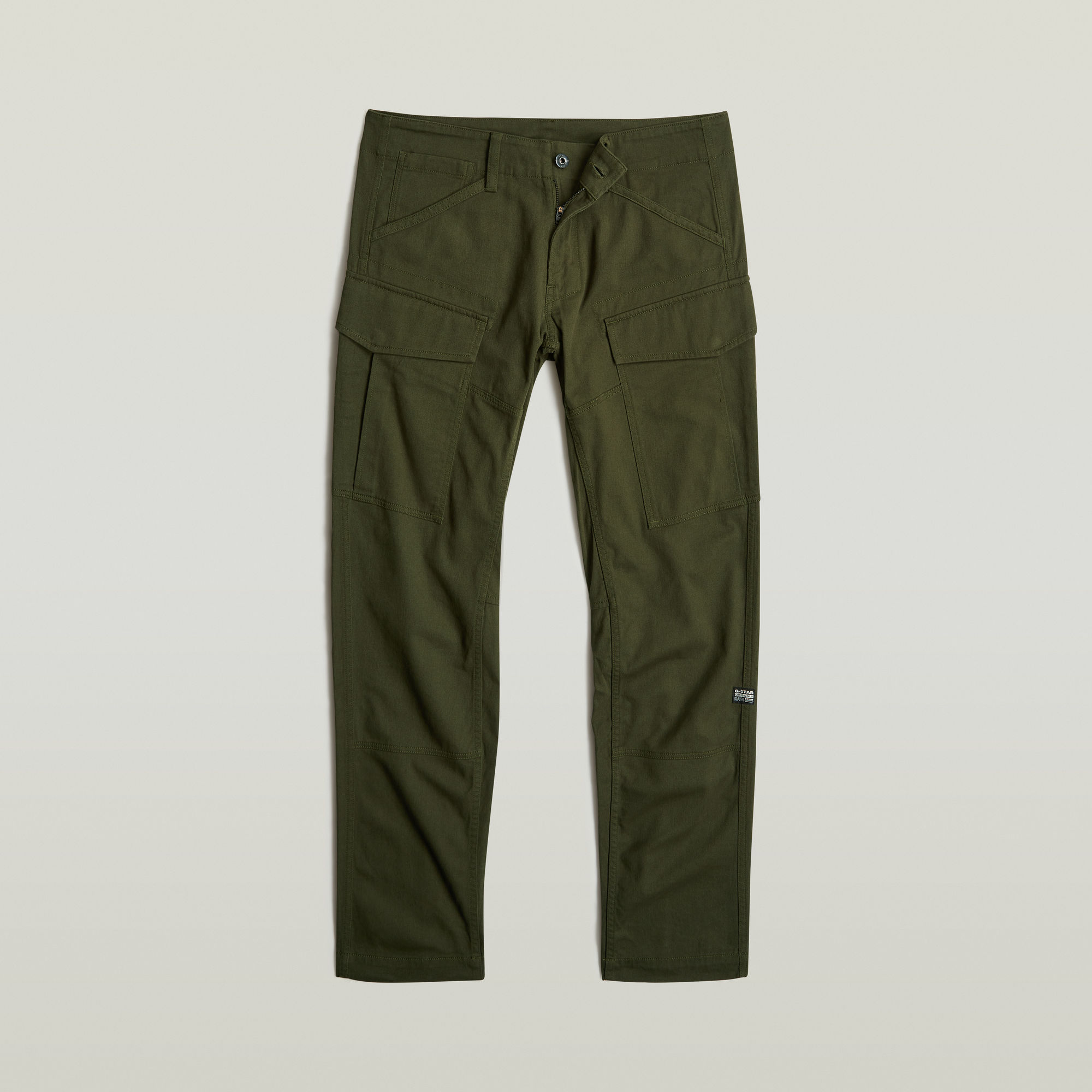 G-Star RAW Cargo Broek Regular Tapered Groen Heren