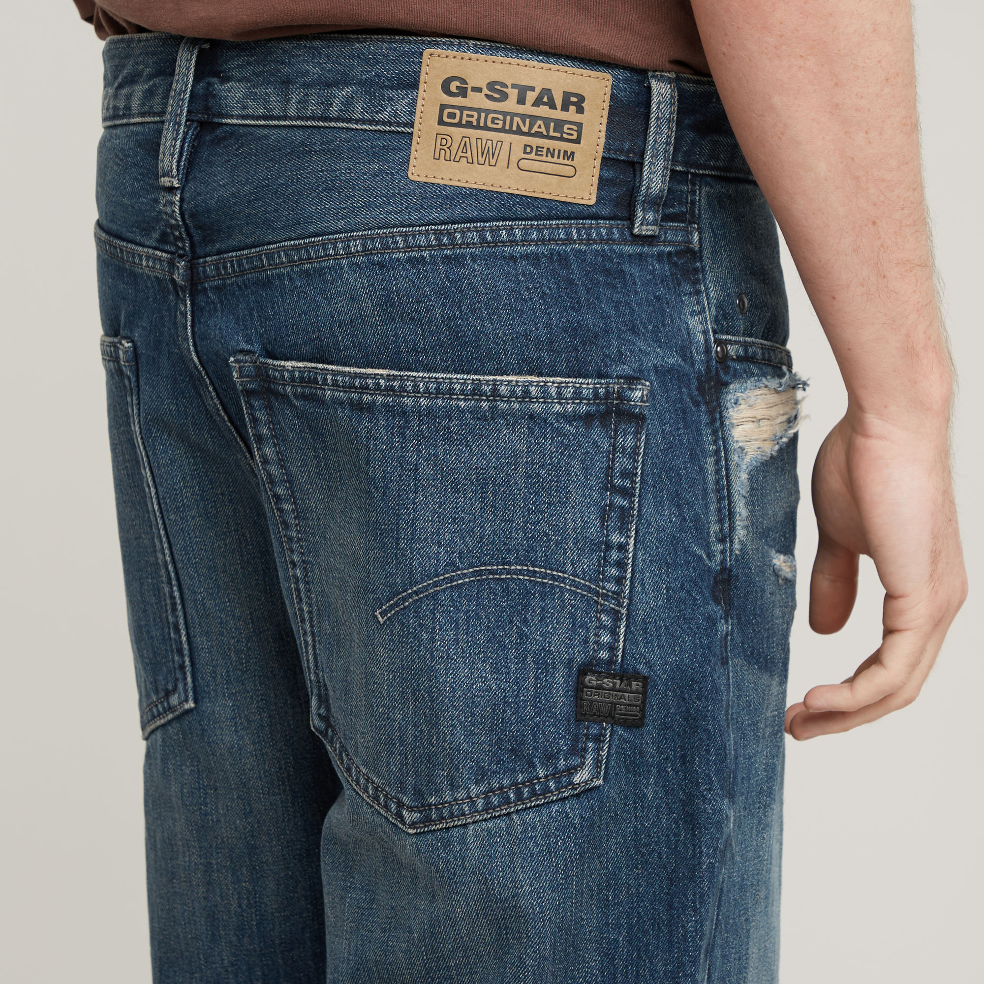 G-Star RAW Type 96 Loose Jeans Donkerblauw Heren