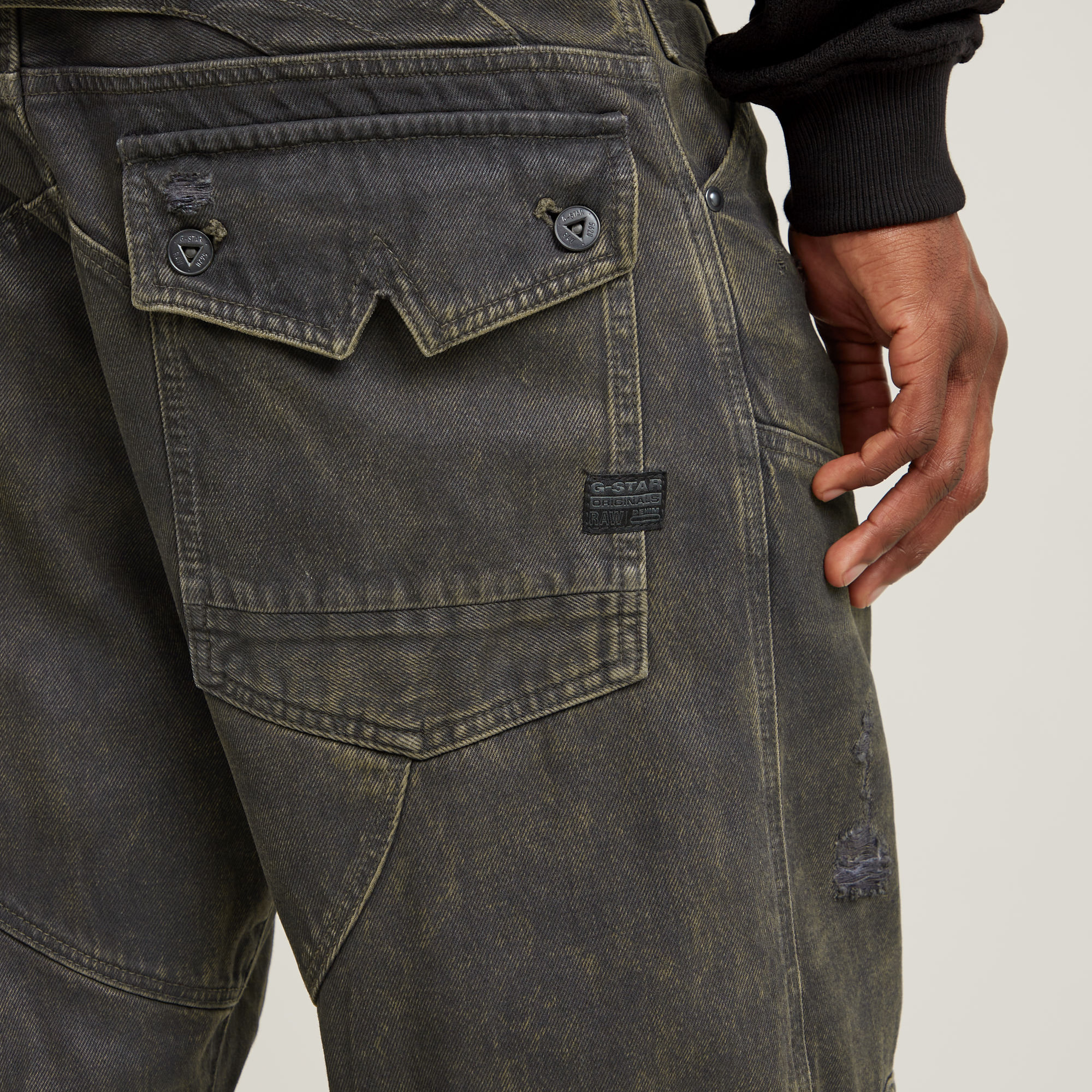 G-Star RAW 5620 3D Loose Jeans Bruin Heren