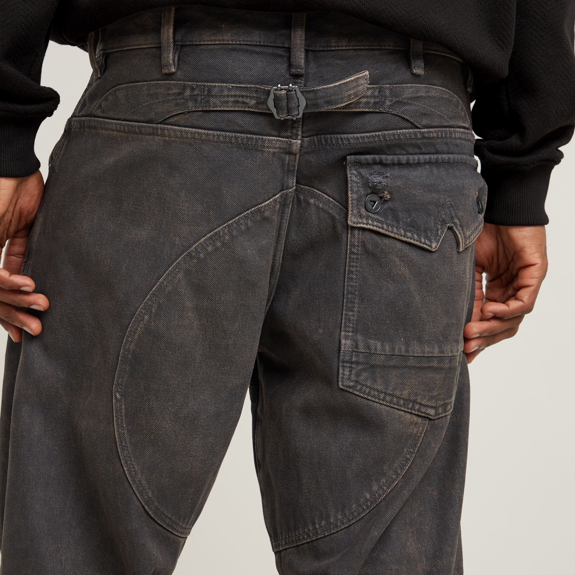 G-Star RAW 5620 3D Loose Jeans Bruin Heren