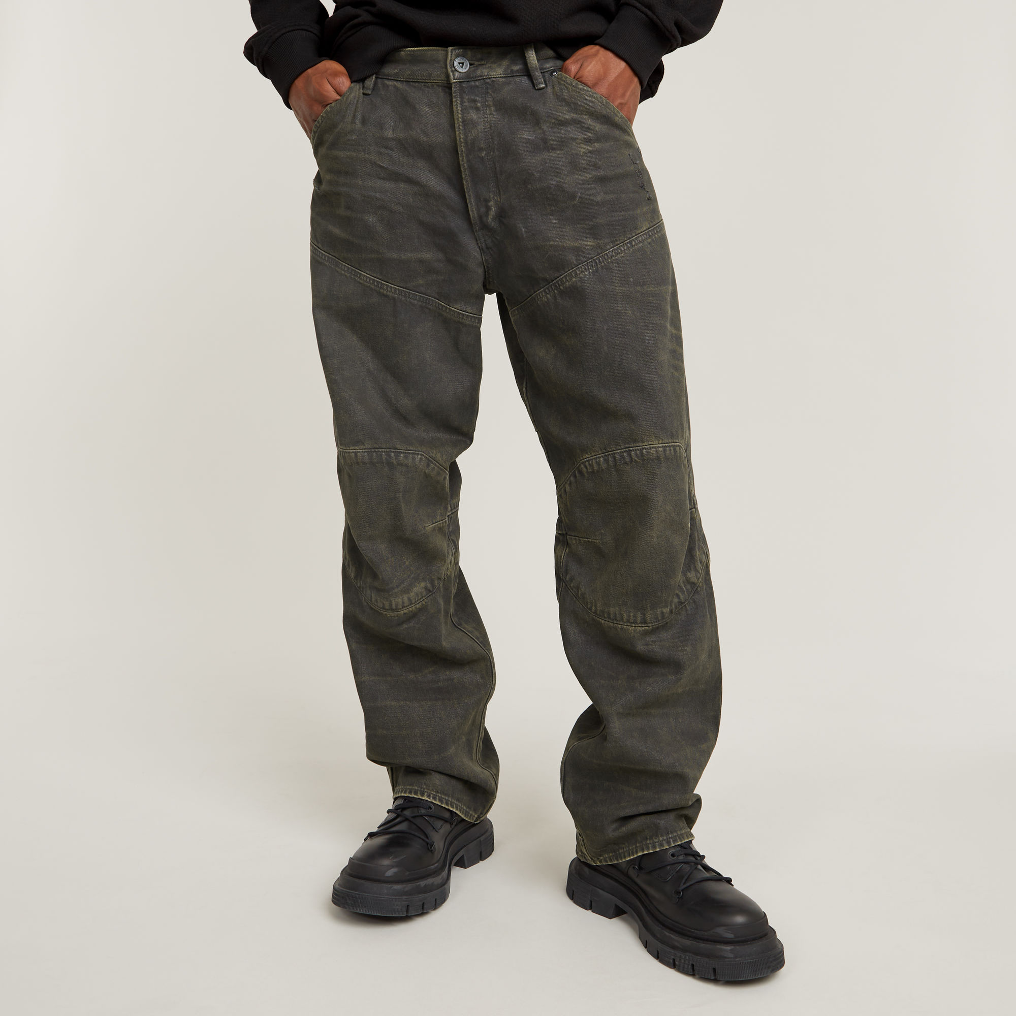 G-Star RAW 5620 3D Loose Jeans Bruin Heren