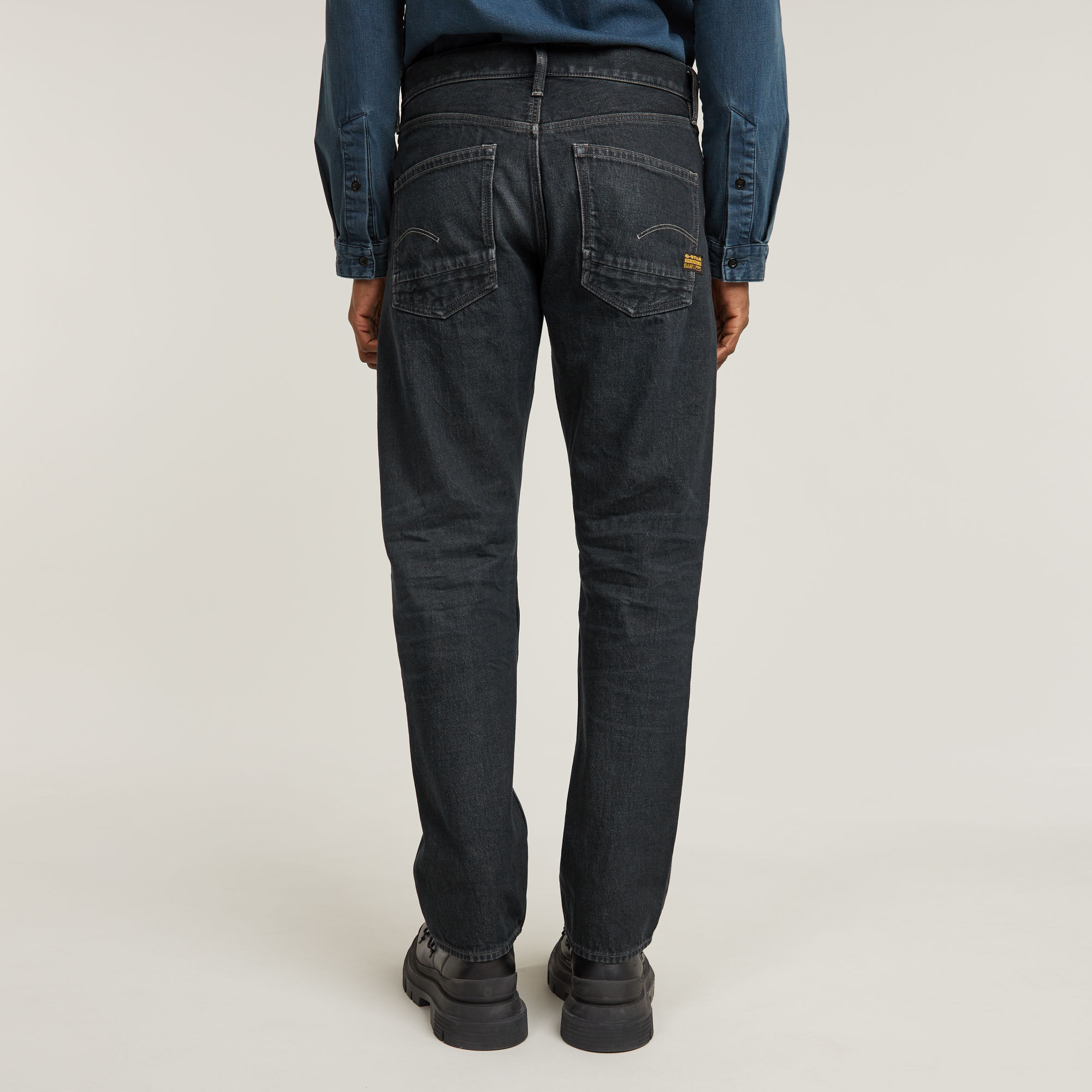 G-Star RAW Dakota Regular Straight Jeans Donkerblauw Heren