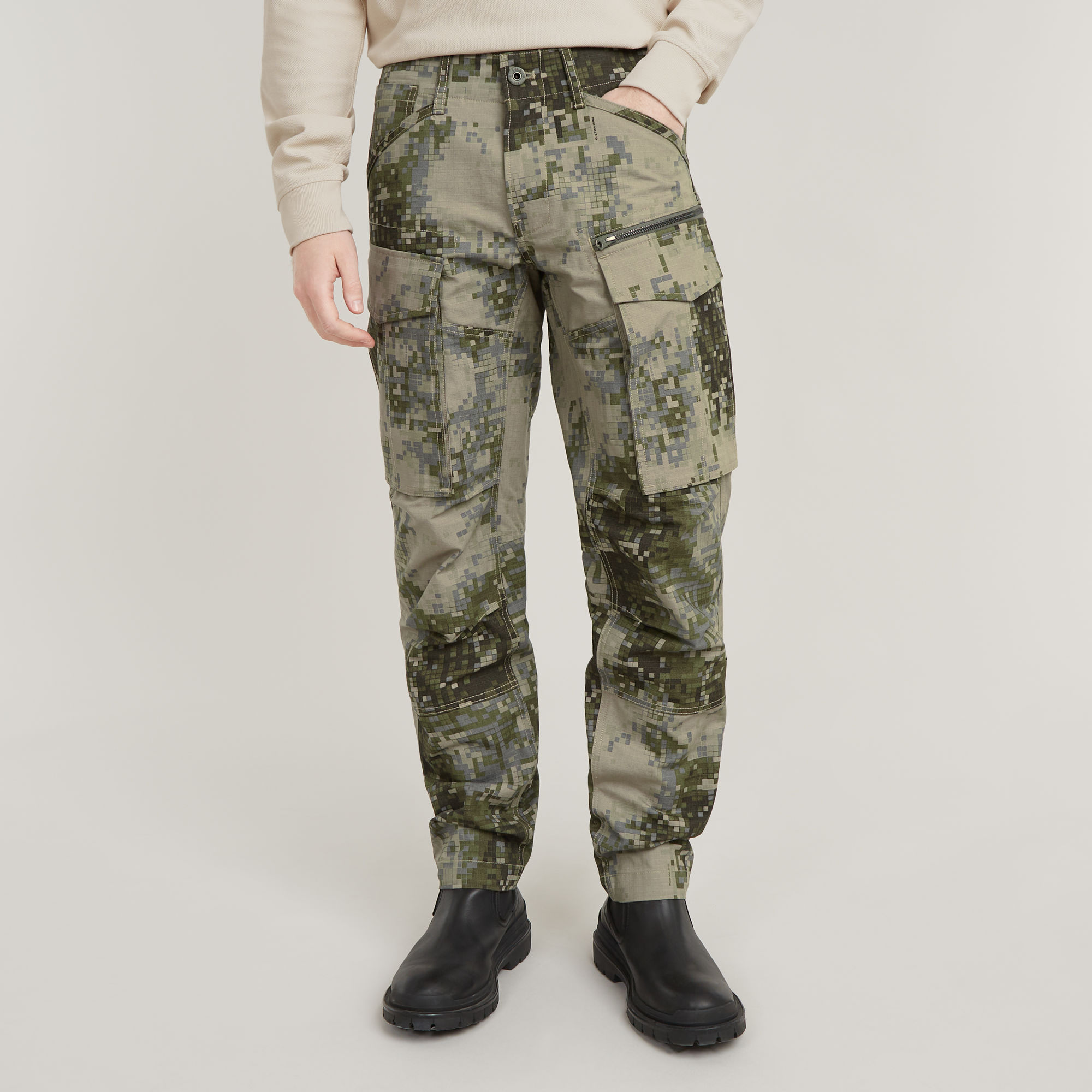 

Rovic Pants Zip 3D Regular Tapered - Multi color - Men