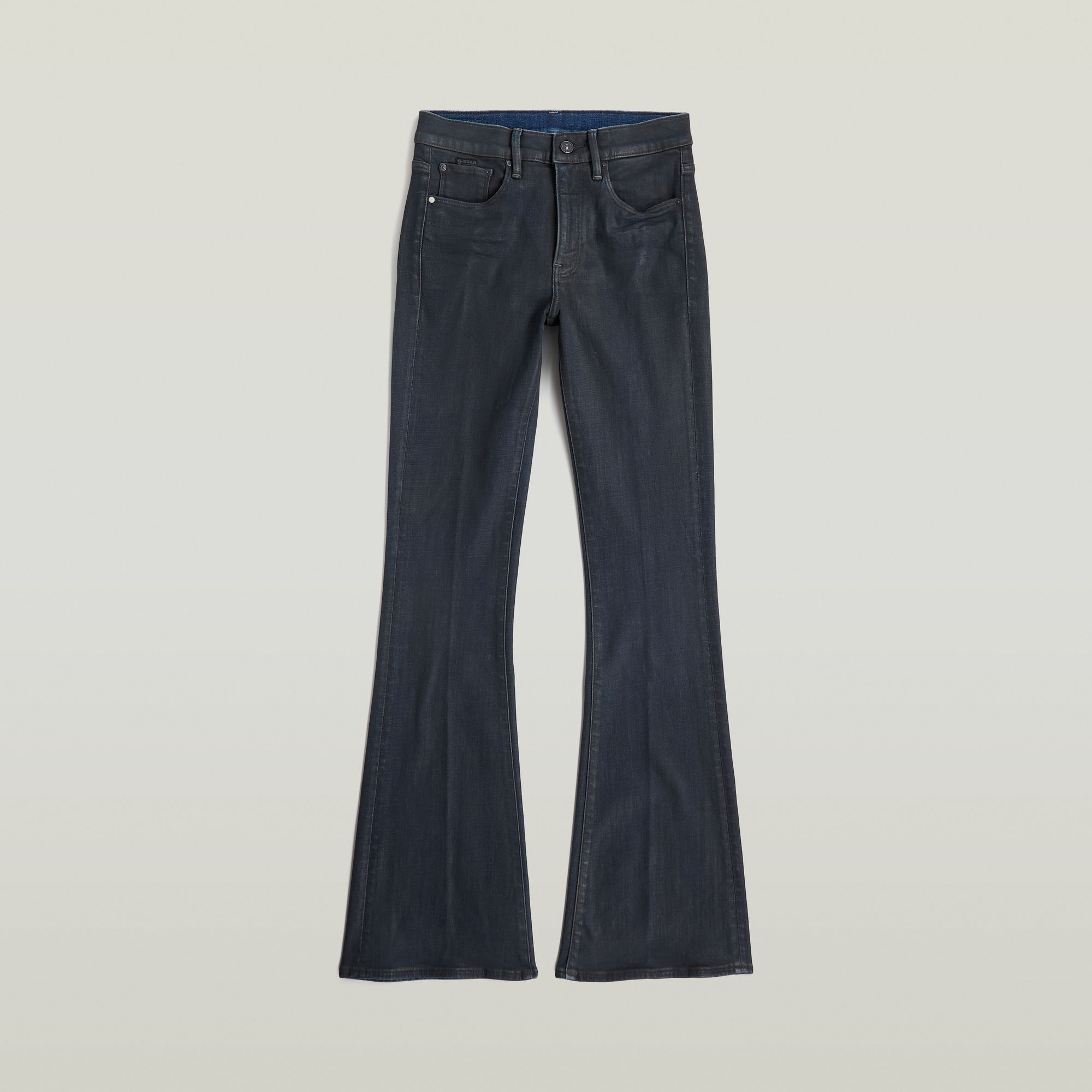 G-Star RAW 3301 Flare Jeans Donkerblauw Dames